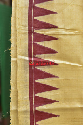 Raja Sabari Pattachitra Tussar Silk Saree