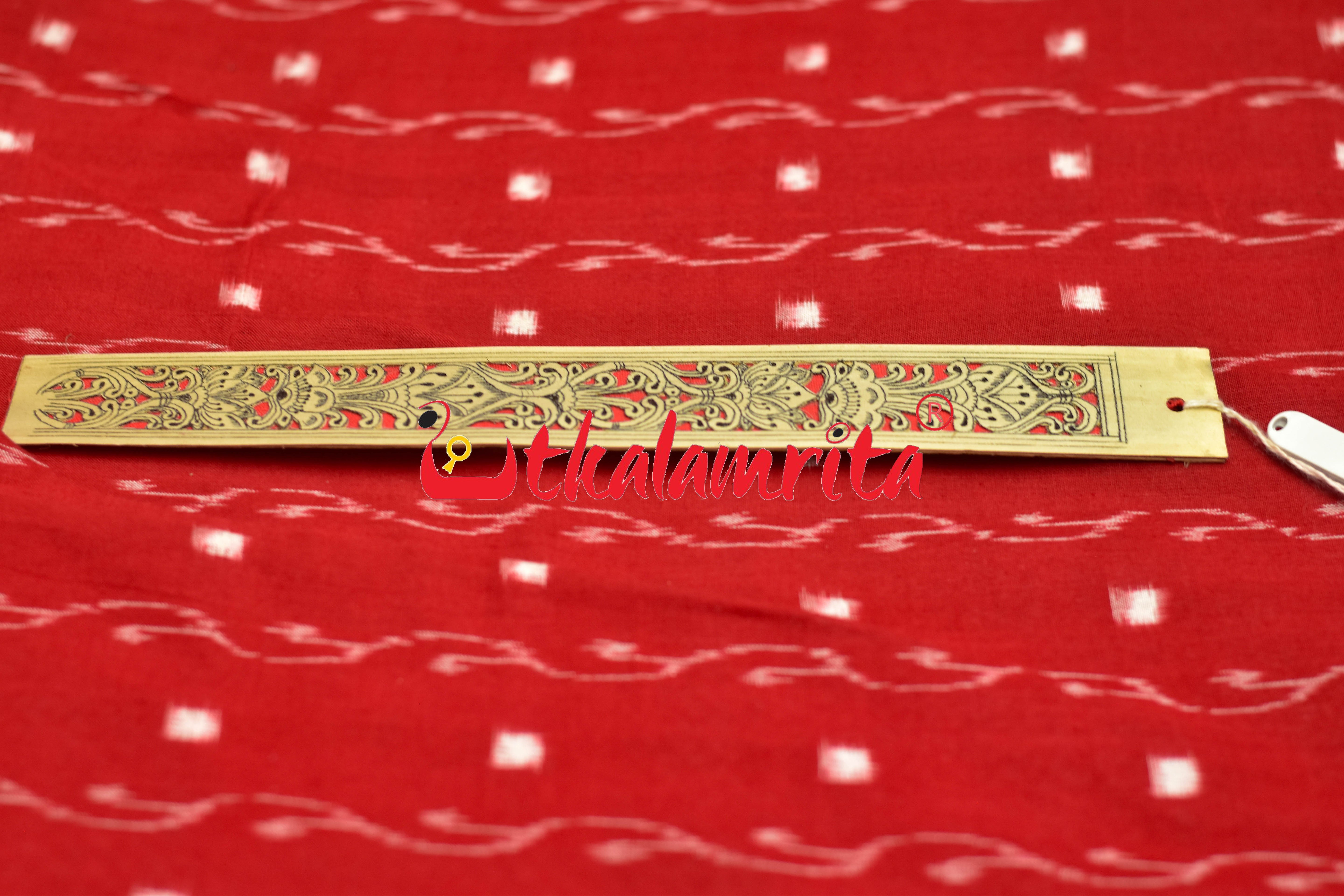 Orange Lotus Jharna (Talapatra Bookmark)