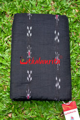 Black Pasapali with Flower (Fabric)