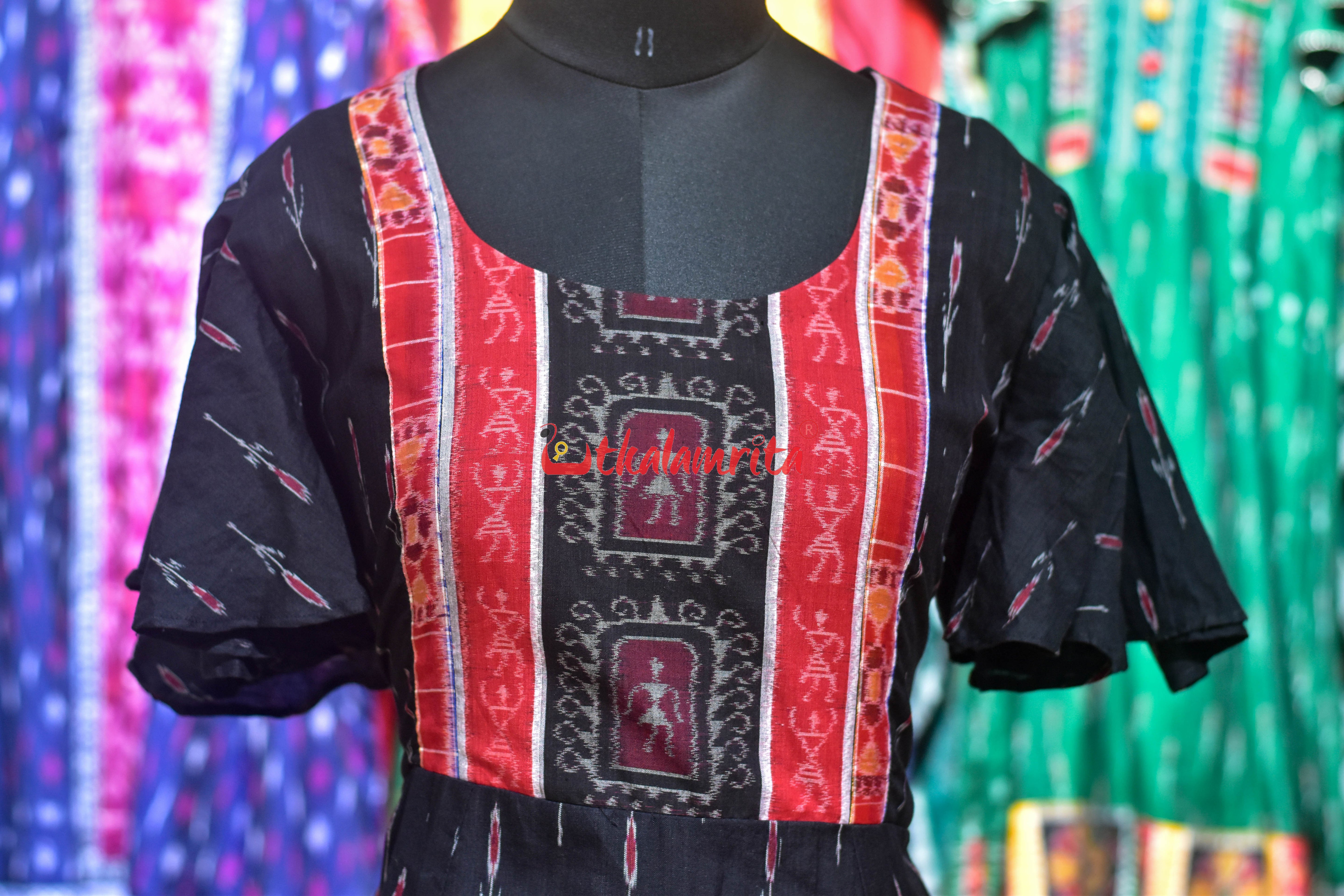 Black Labanga Bandha (Anarkali)