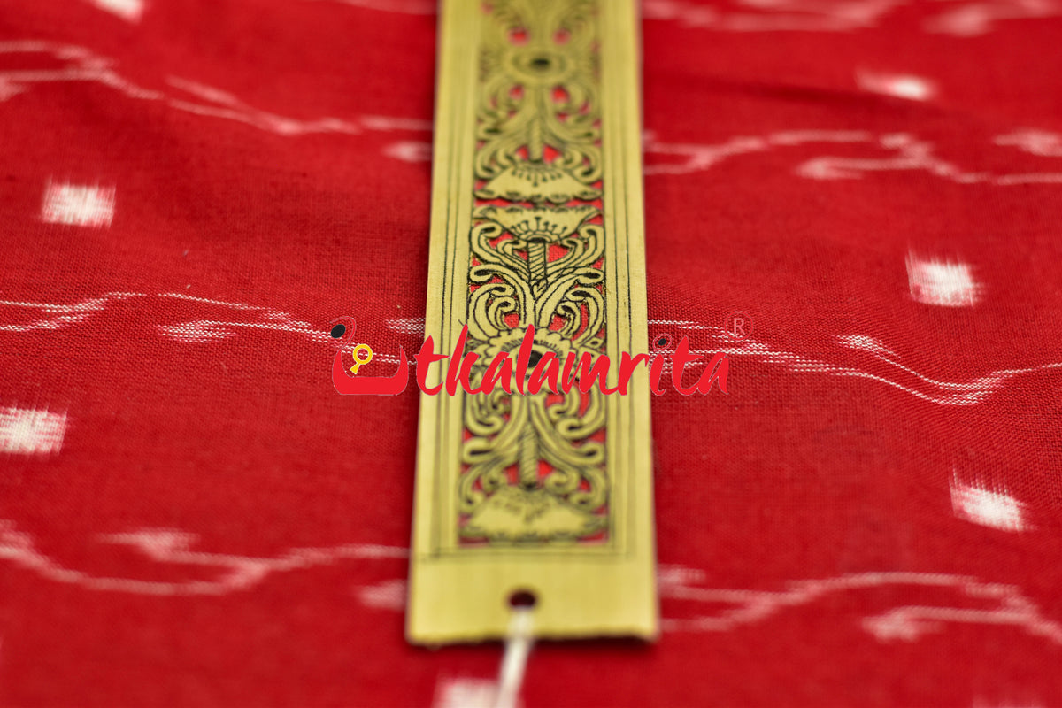 Orange 3D Big Flower (Talapatra Bookmark)