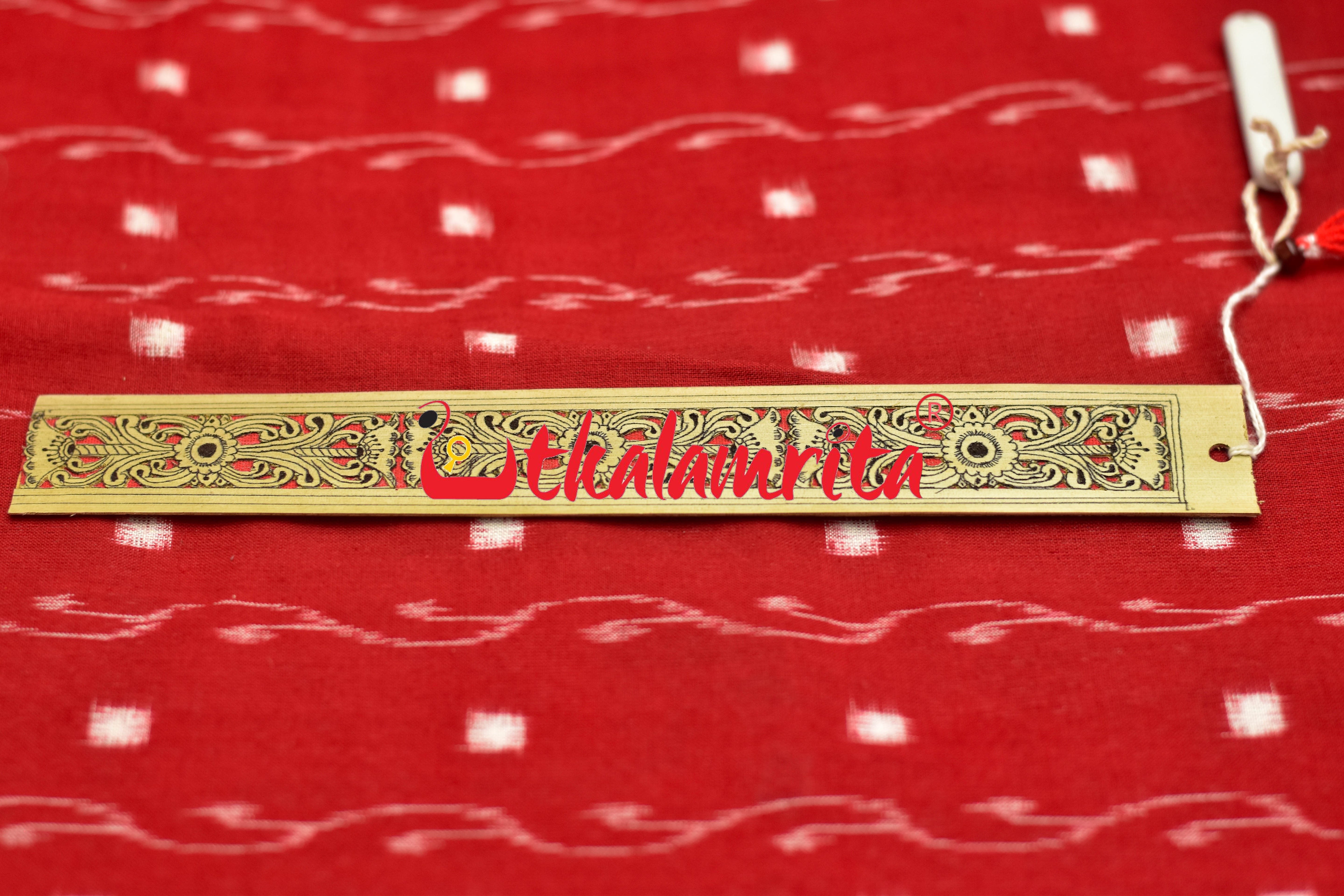 Orange 3D Big Flower (Talapatra Bookmark)