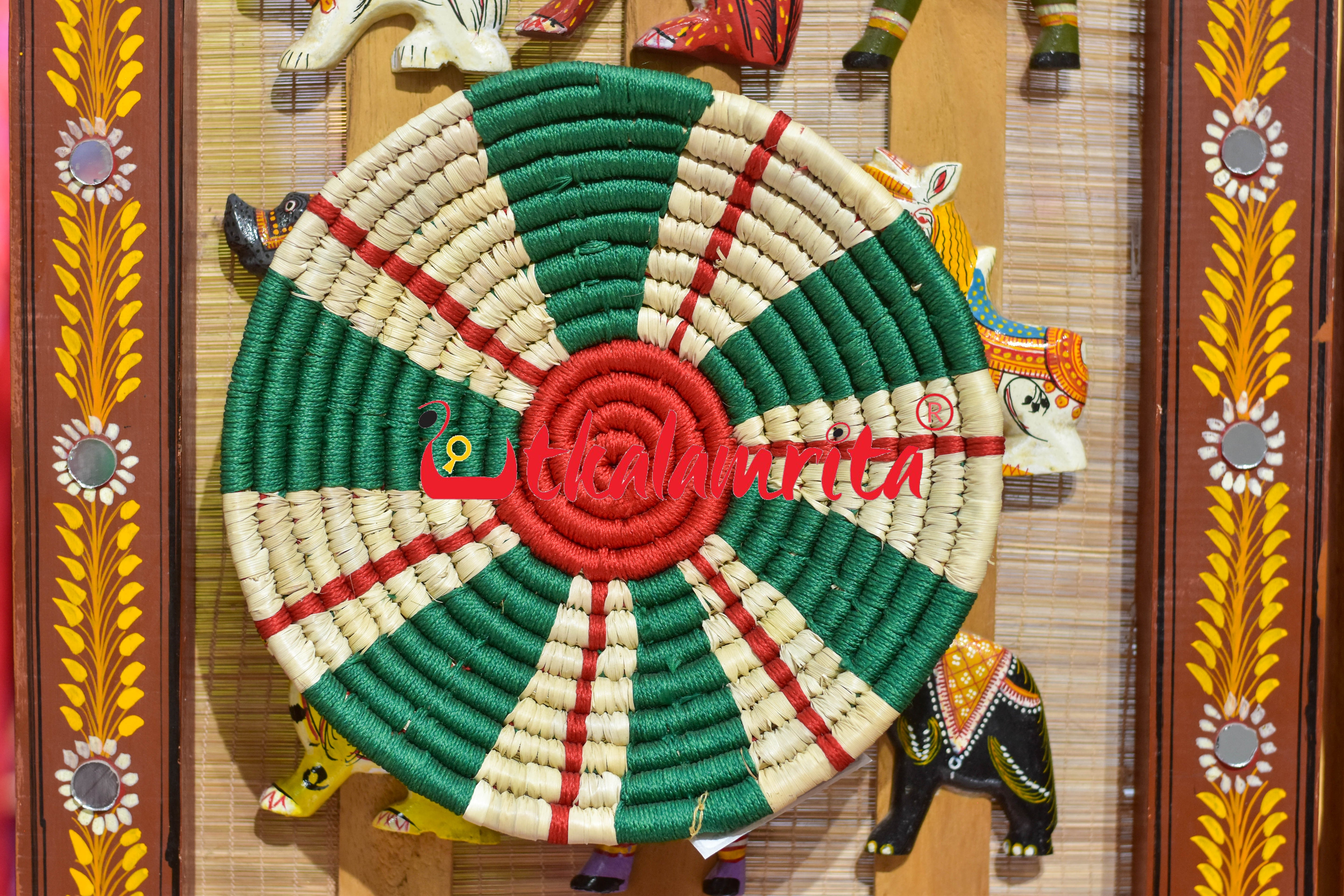 Sabai Grass Wall Basket (S)