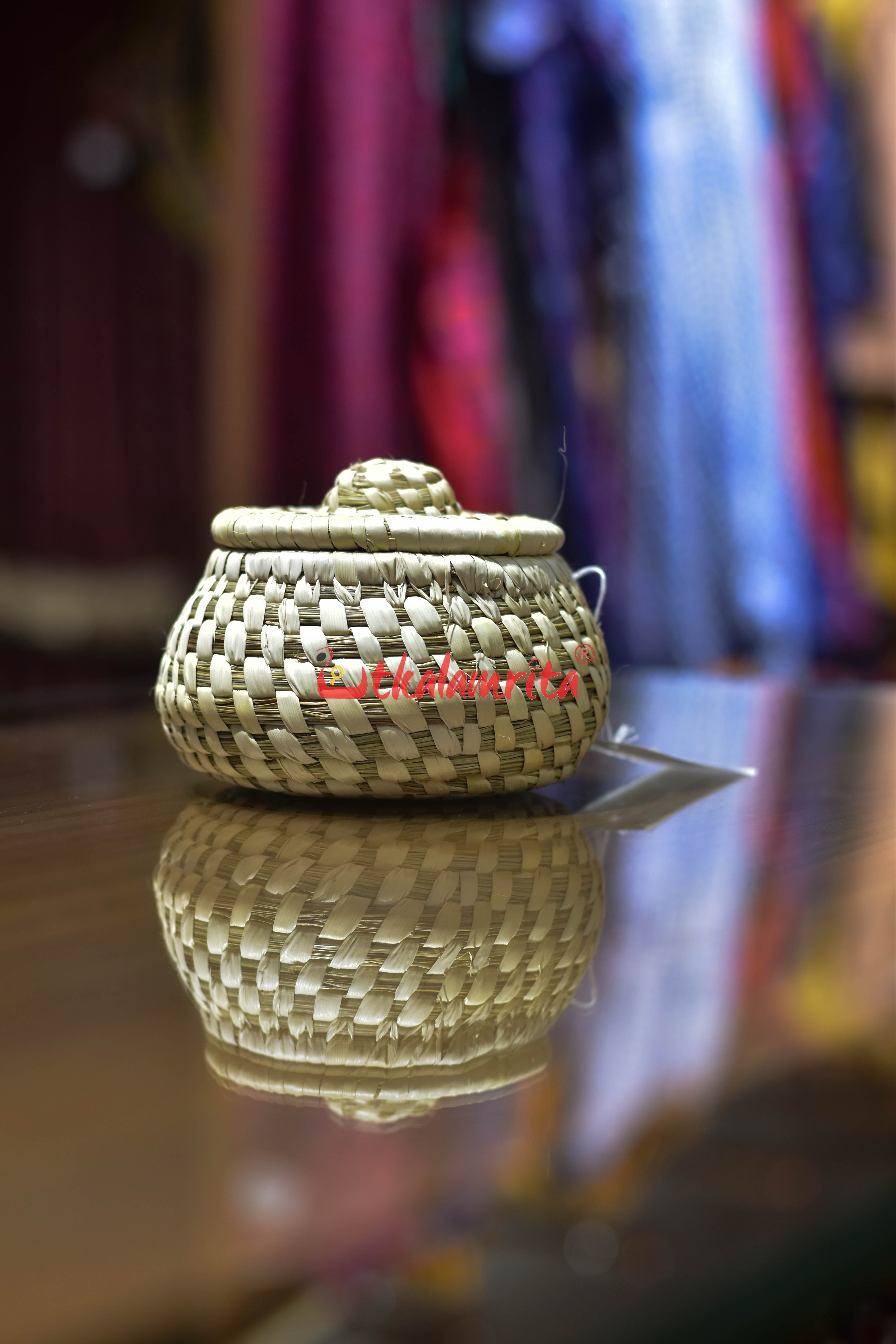 Sabai Grass Natural Jewellery Box