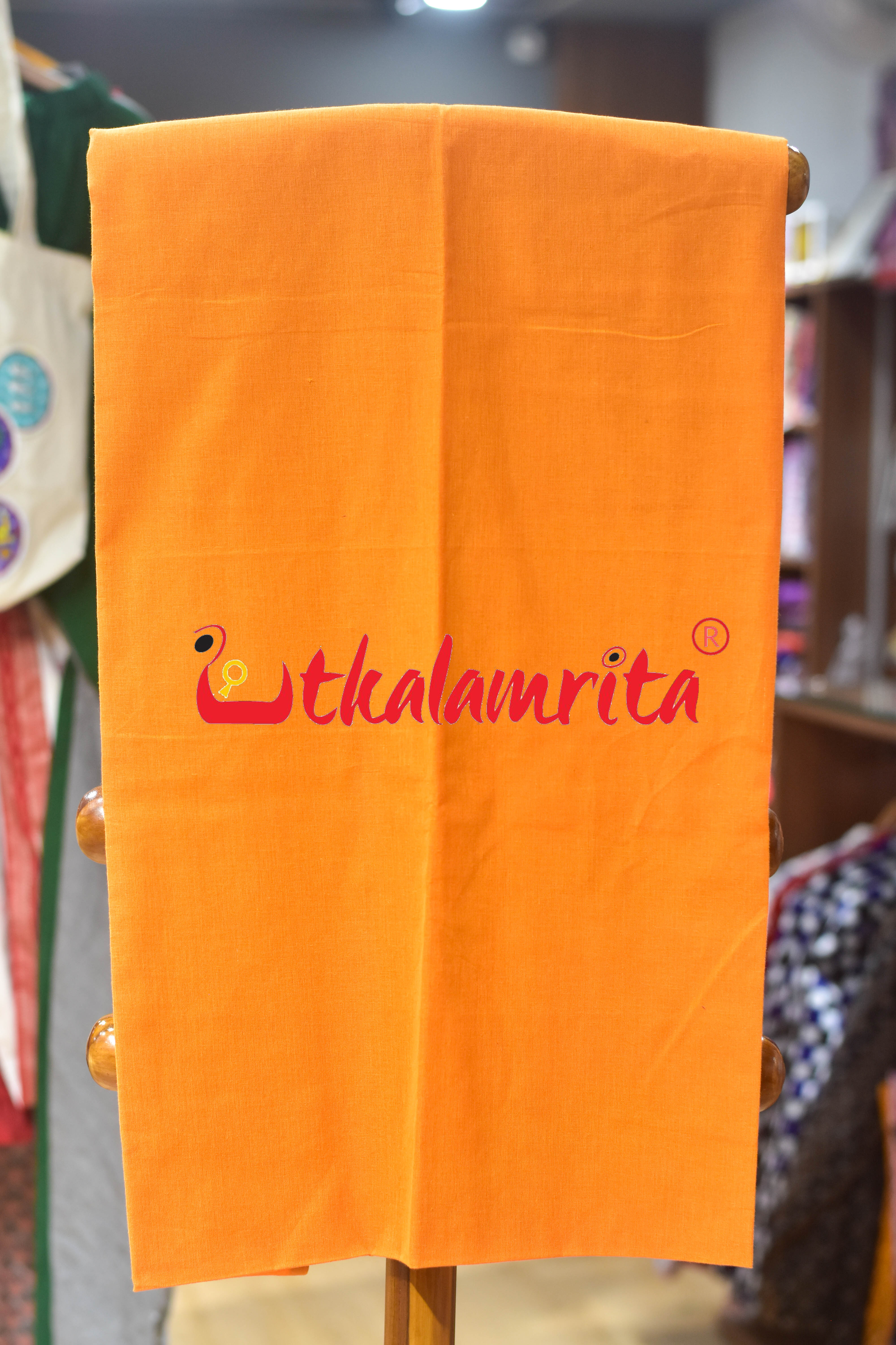 Maroon Yellow Adibasi Theme Sambalpuri Cotton Dress Set