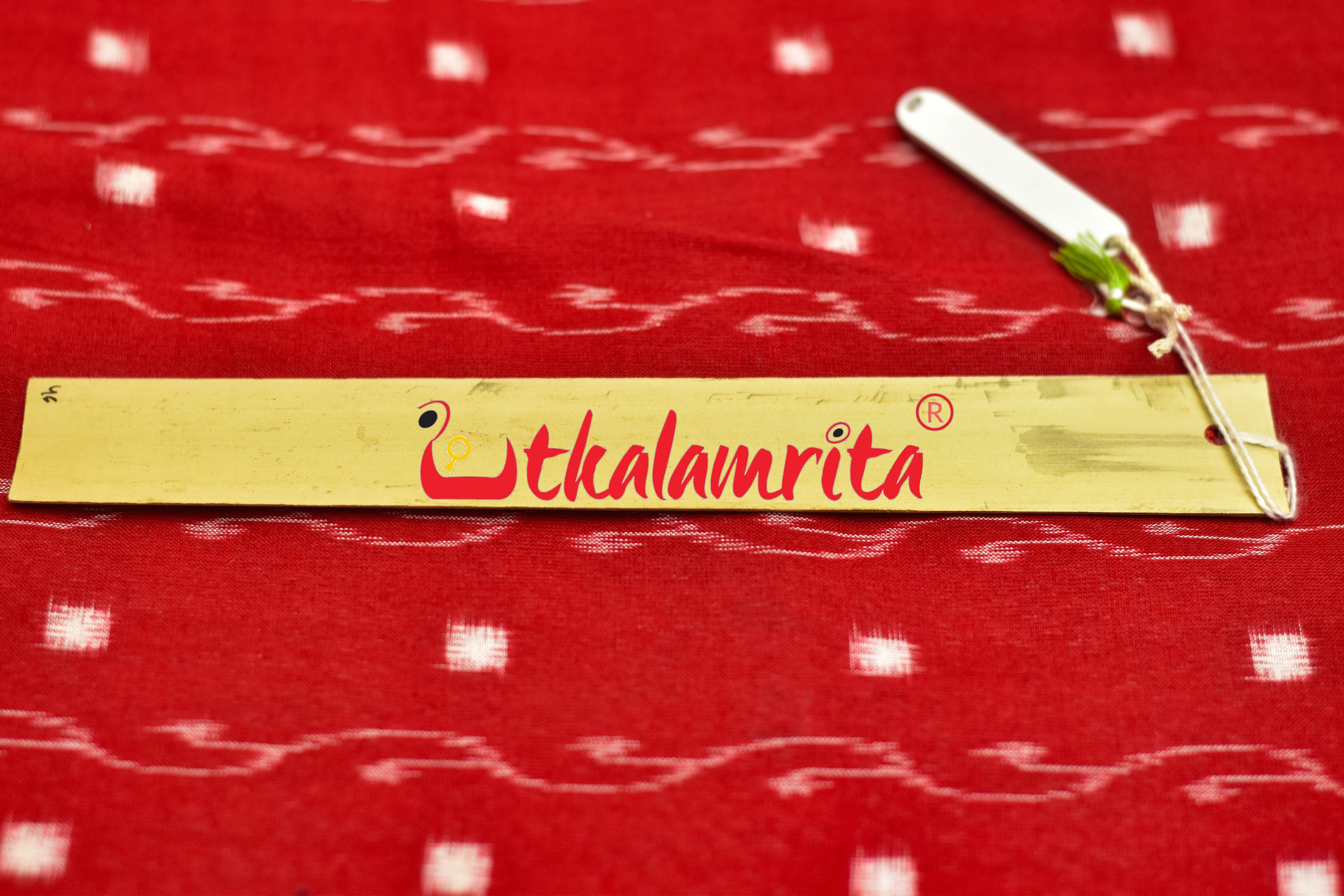 Orange Small Flowers (Talapatra Bookmark)