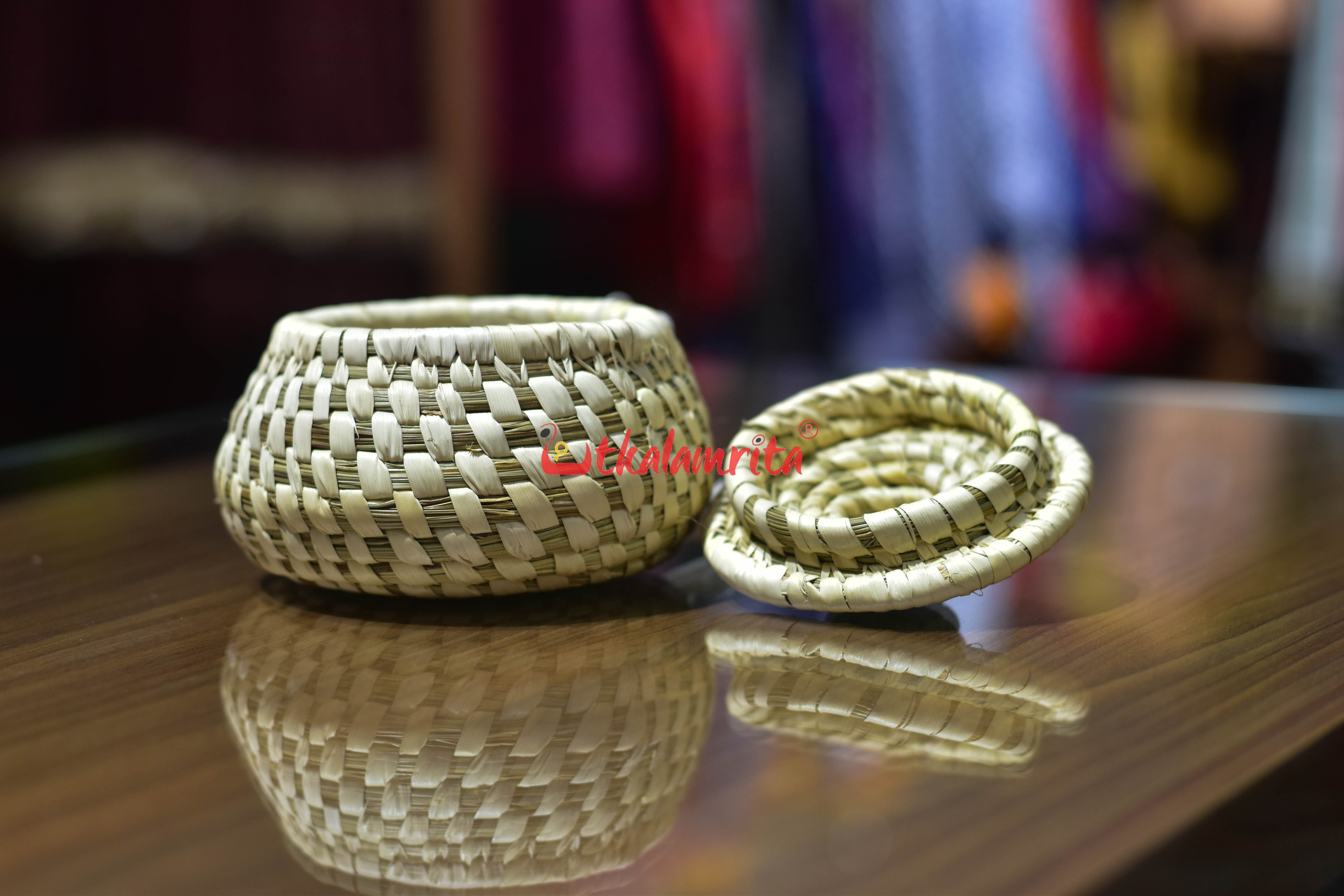 Sabai Grass Natural Jewellery Box