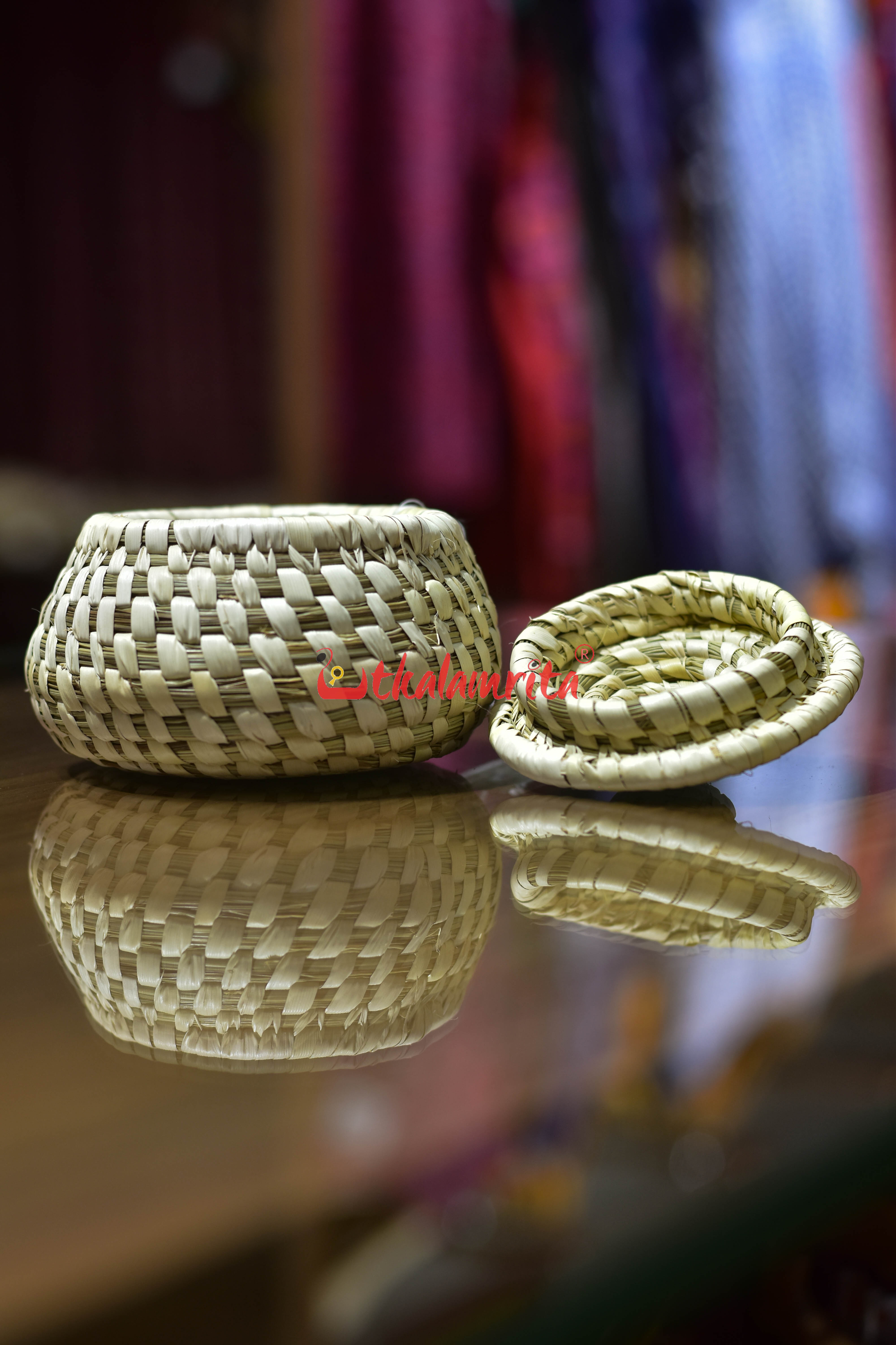 Sabai Grass Natural Jewellery Box