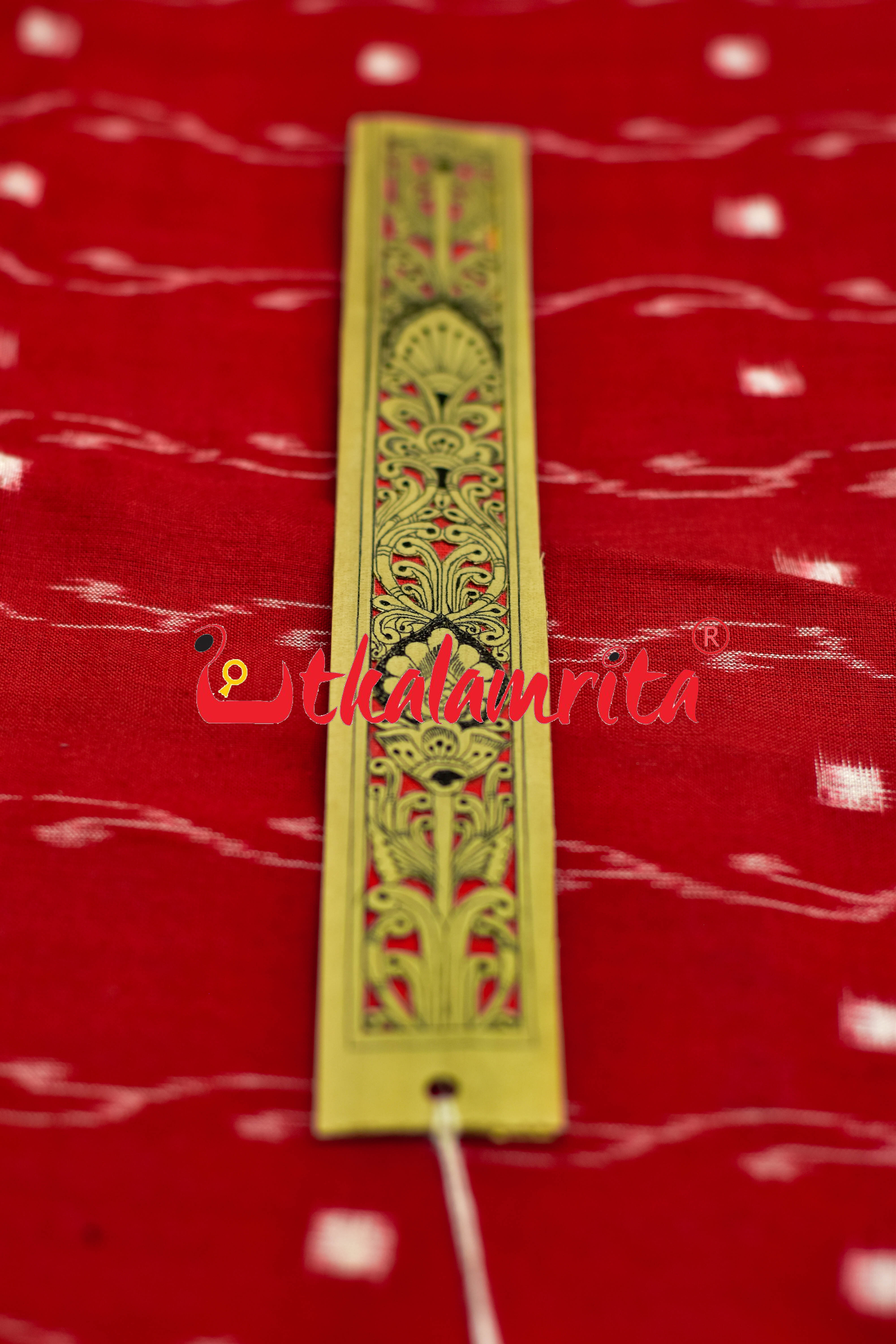 Flower Basket Orange (Talapatra Bookmark)