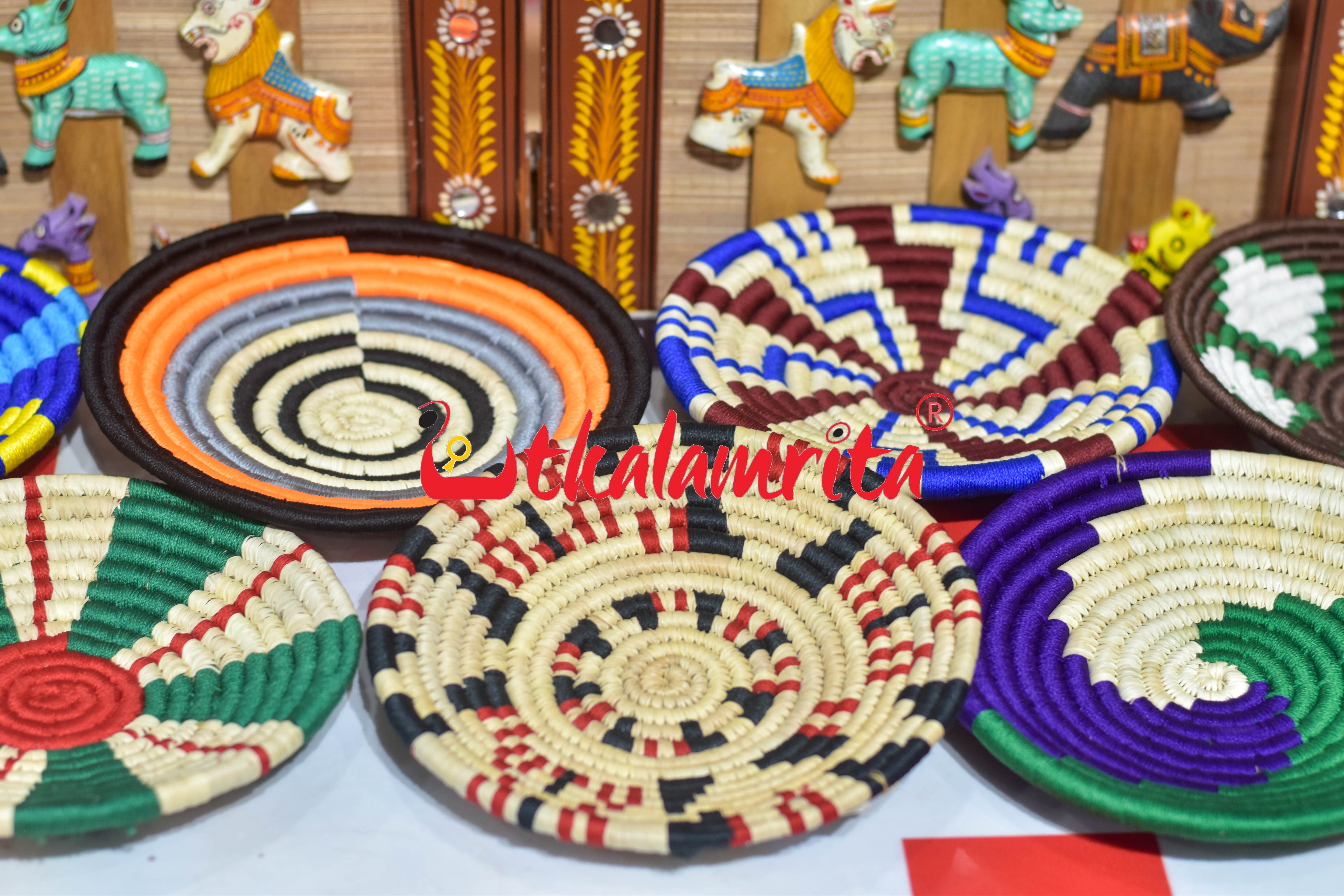 Sabai Grass Wall Basket (S)