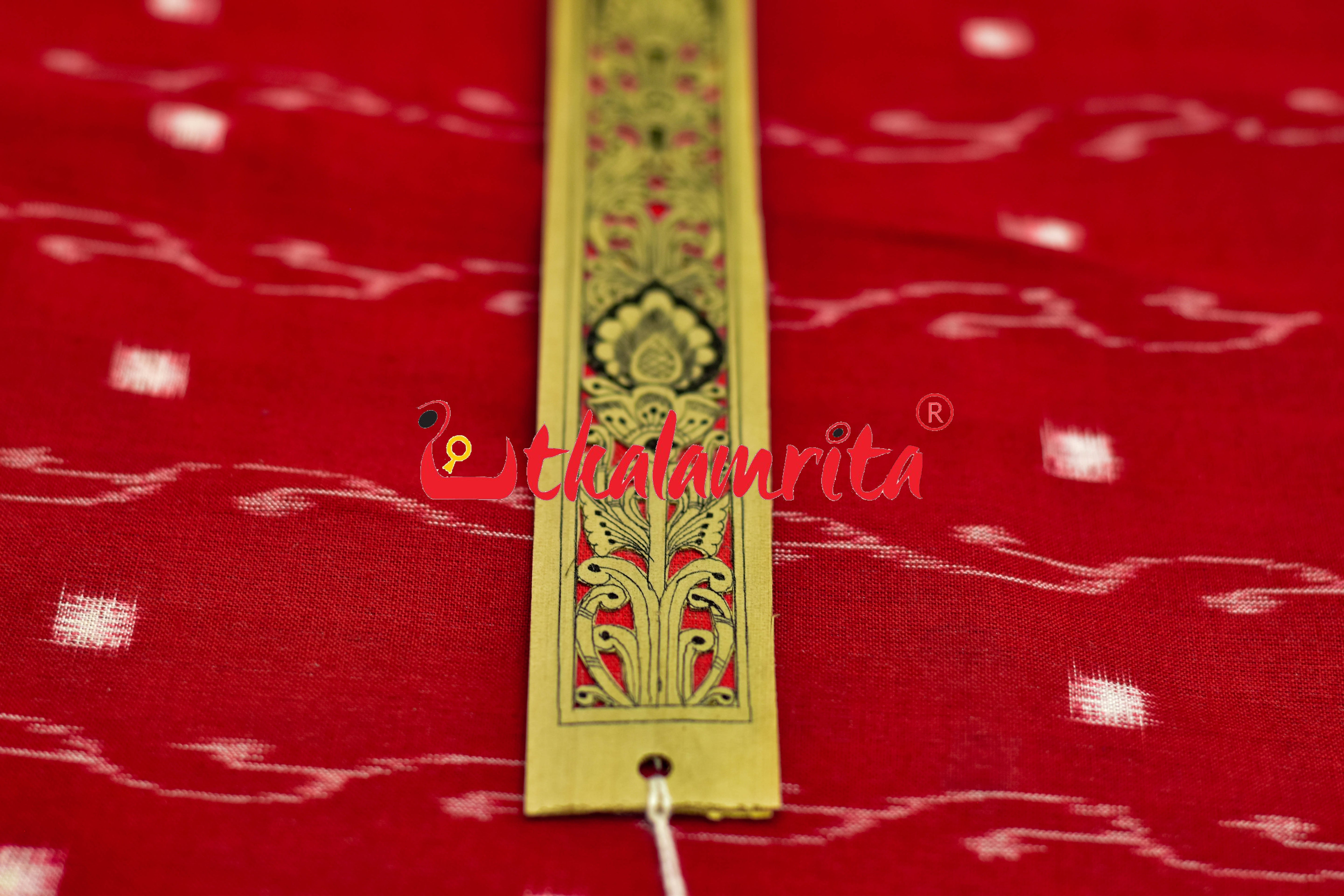 Flower Basket Orange (Talapatra Bookmark)