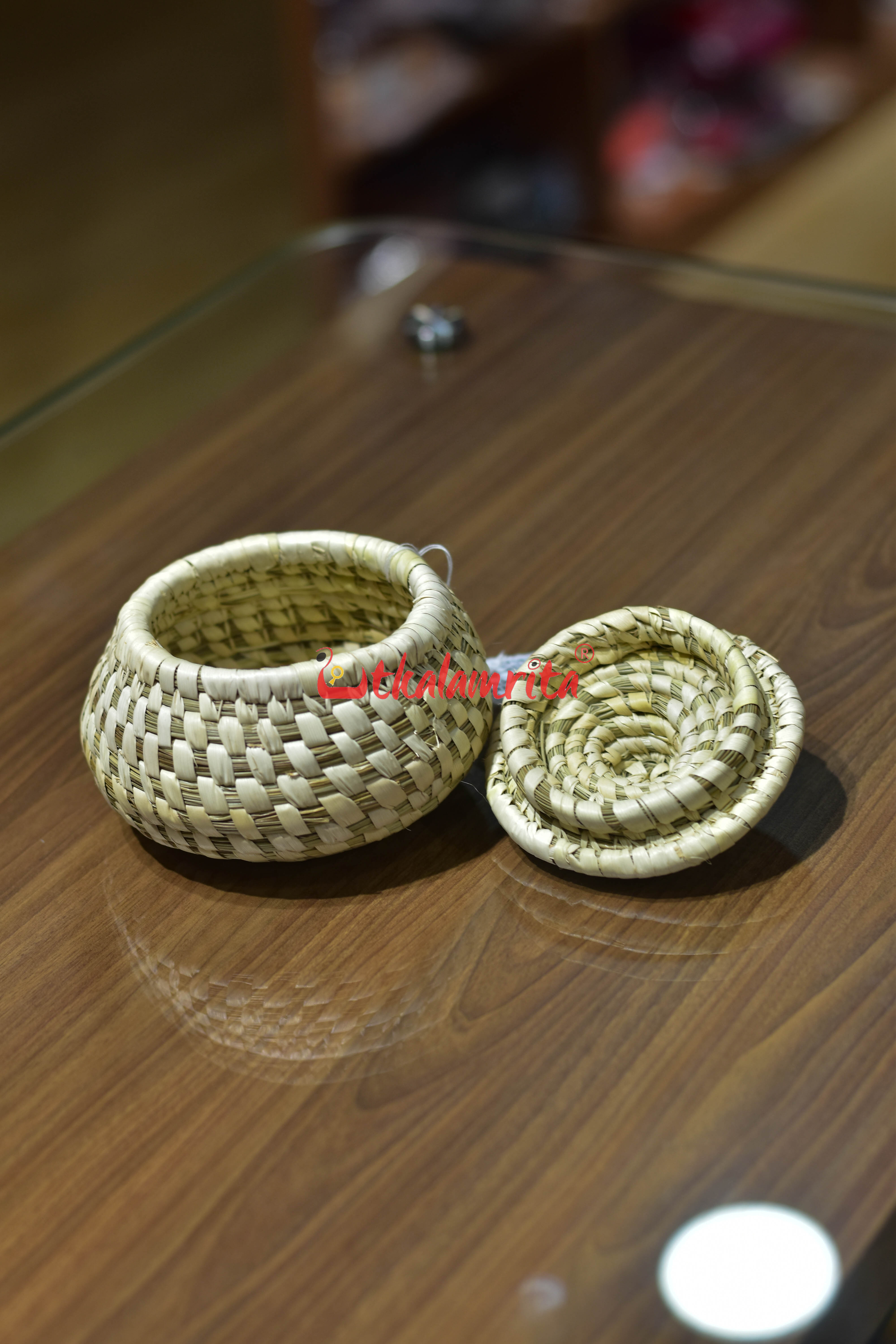 Sabai Grass Natural Jewellery Box