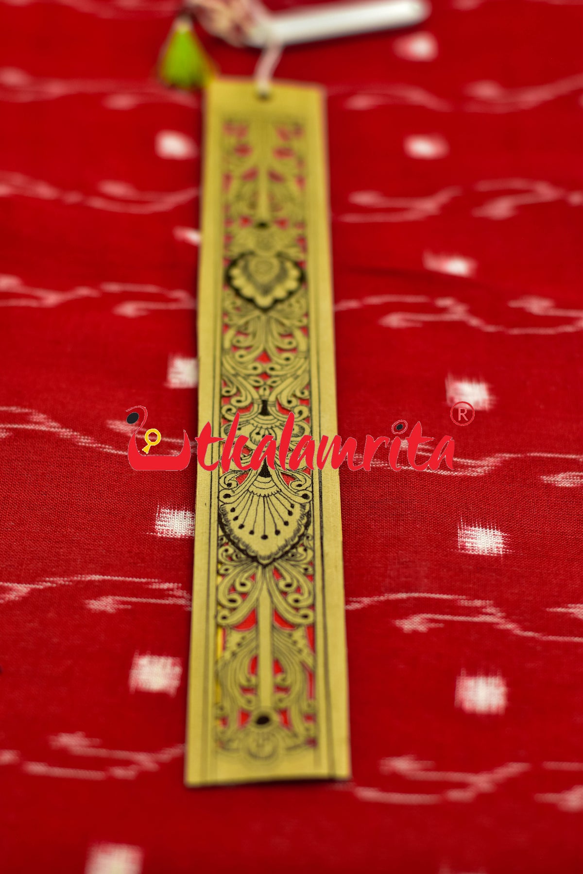 Flower Basket Orange (Talapatra Bookmark)