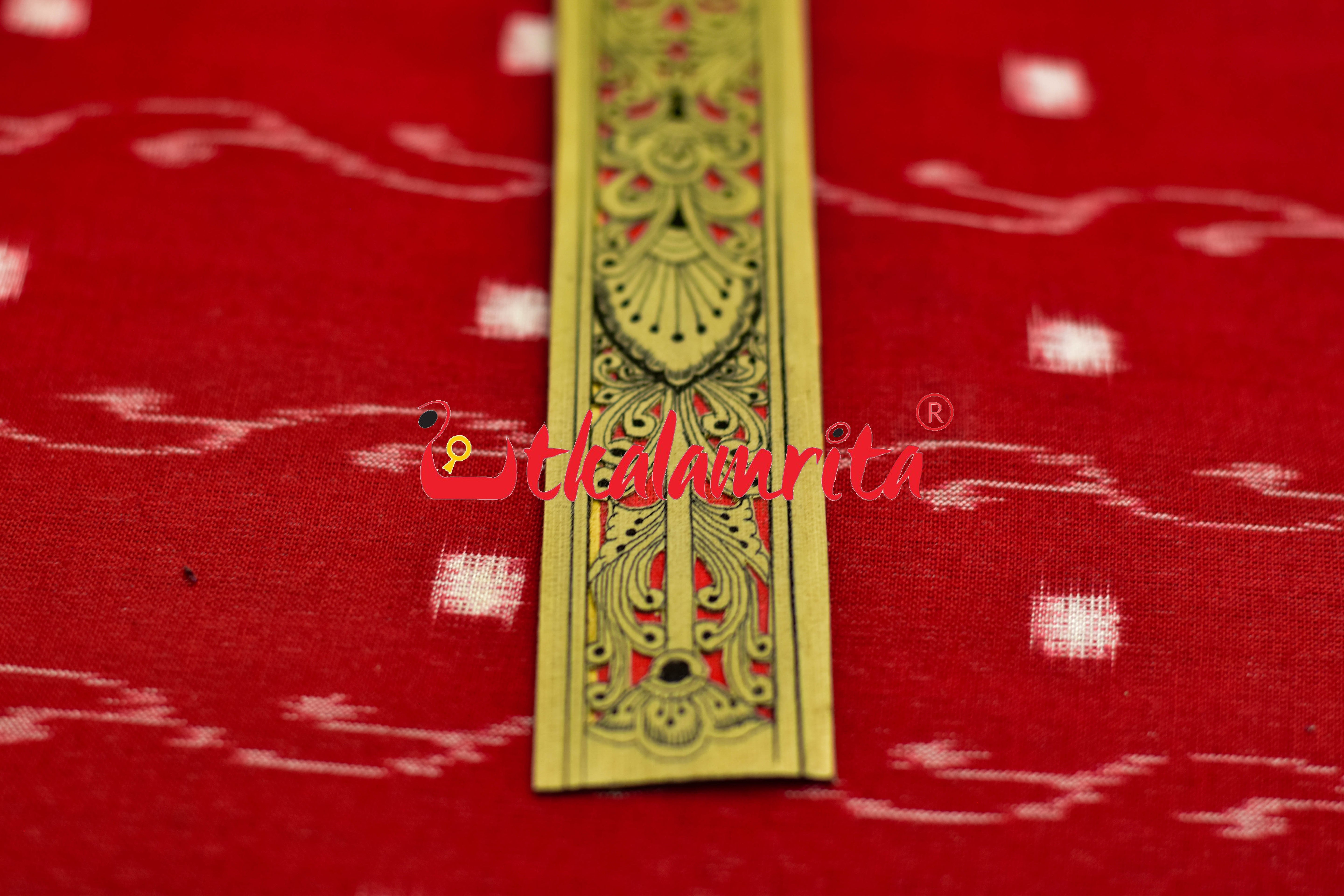 Flower Basket Orange (Talapatra Bookmark)