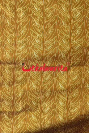 Khaja Natural Dye Mayura Anchal Khandua Silk Saree