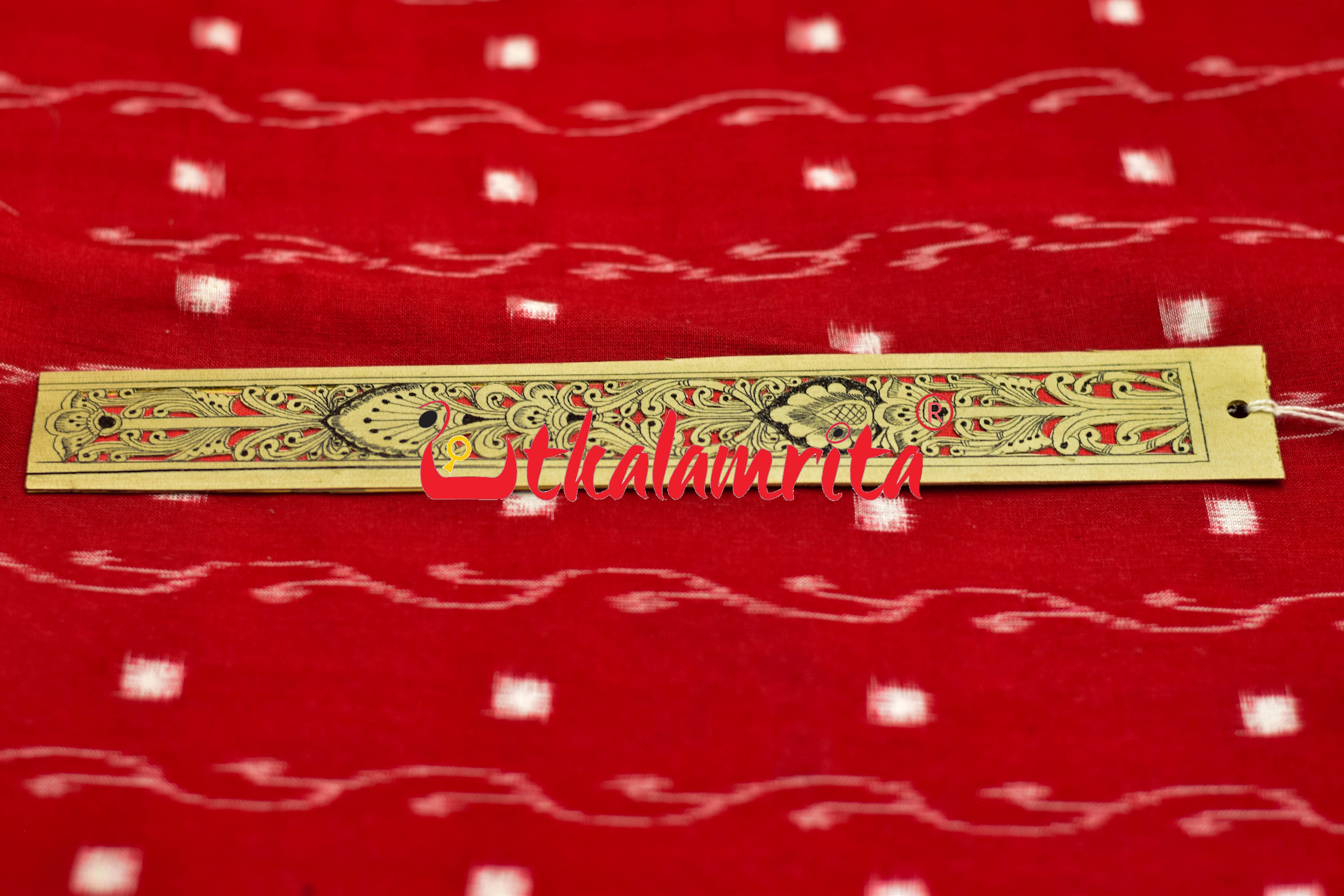 Flower Basket Orange (Talapatra Bookmark)