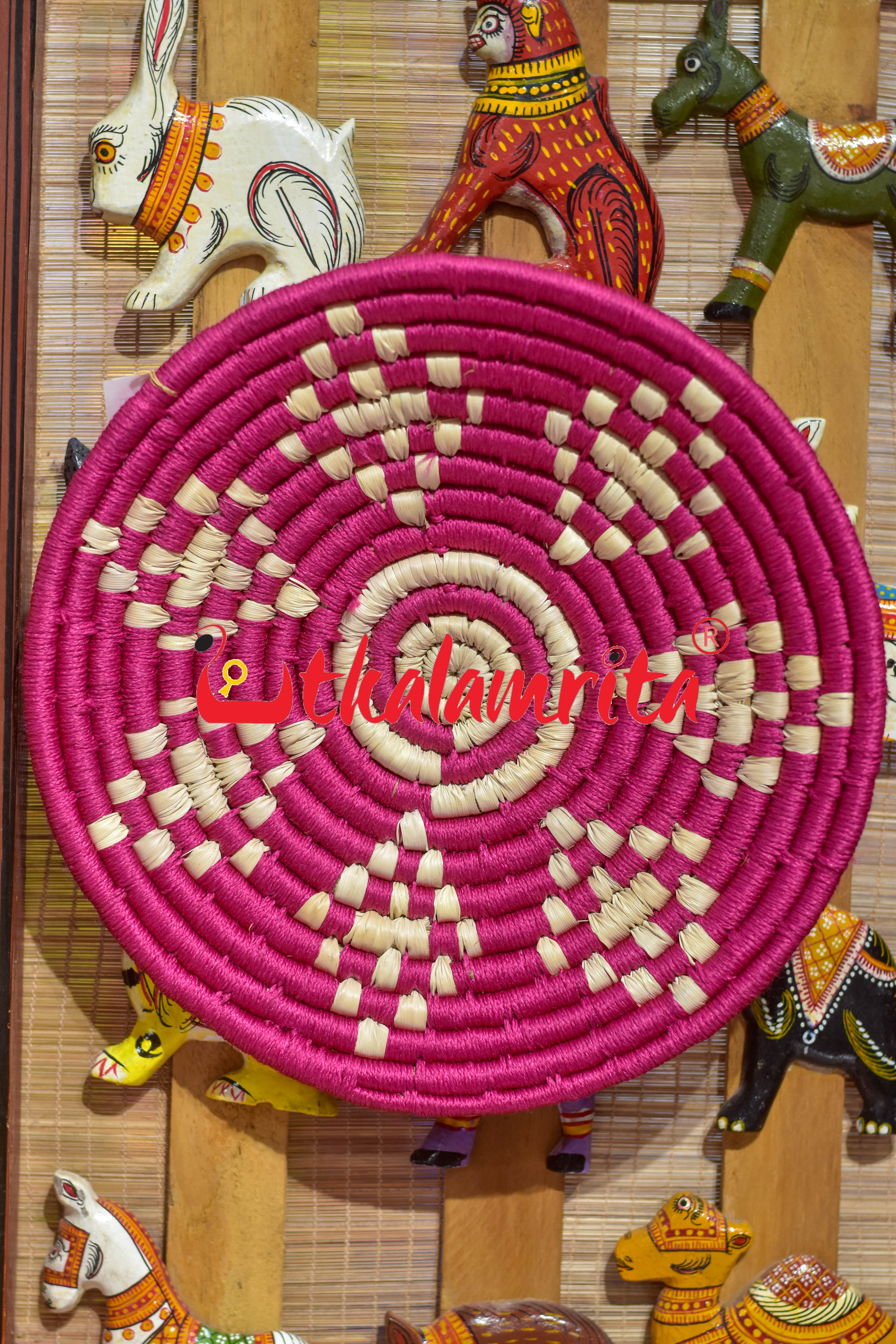 Wall Basket- Multicolor (Small)