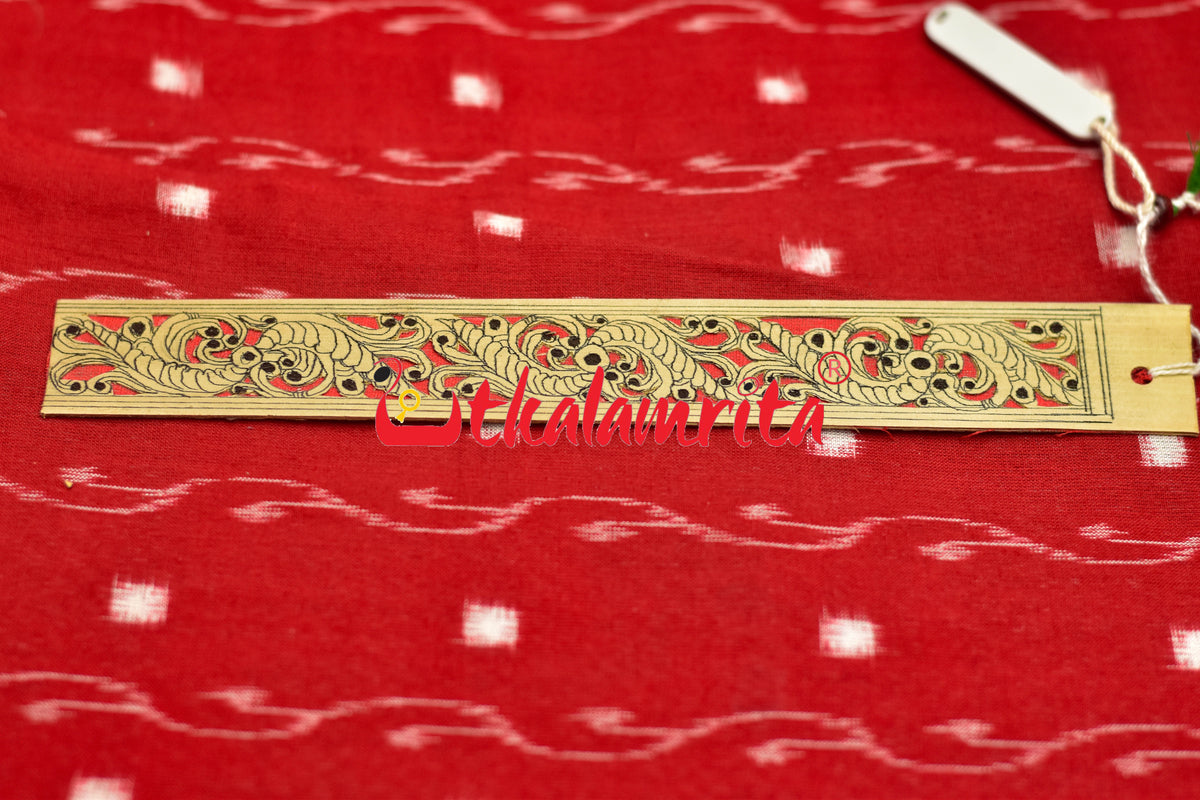 Orange Chakra Phula (Talapatra Bookmark)