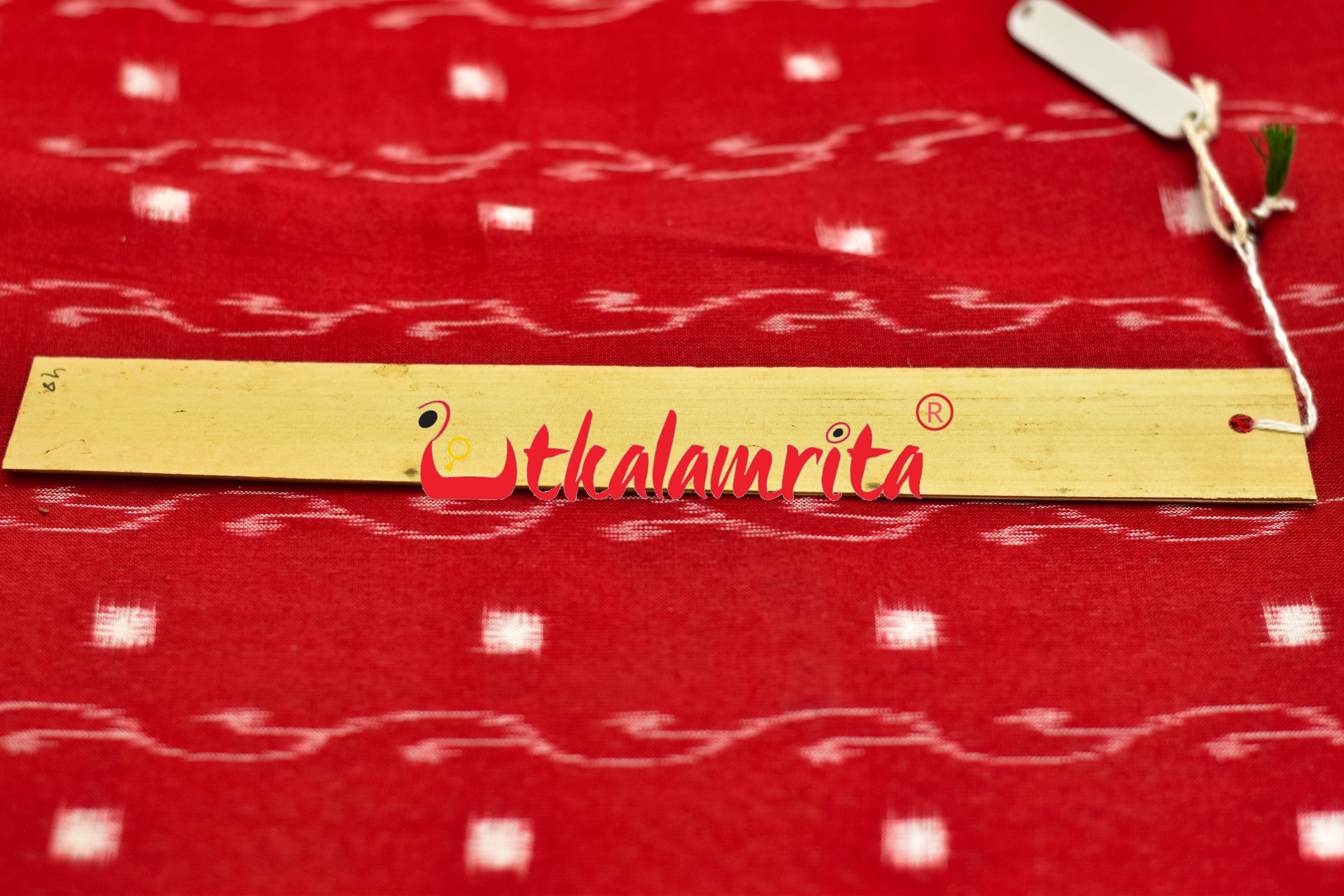 Orange Chakra Phula (Talapatra Bookmark)
