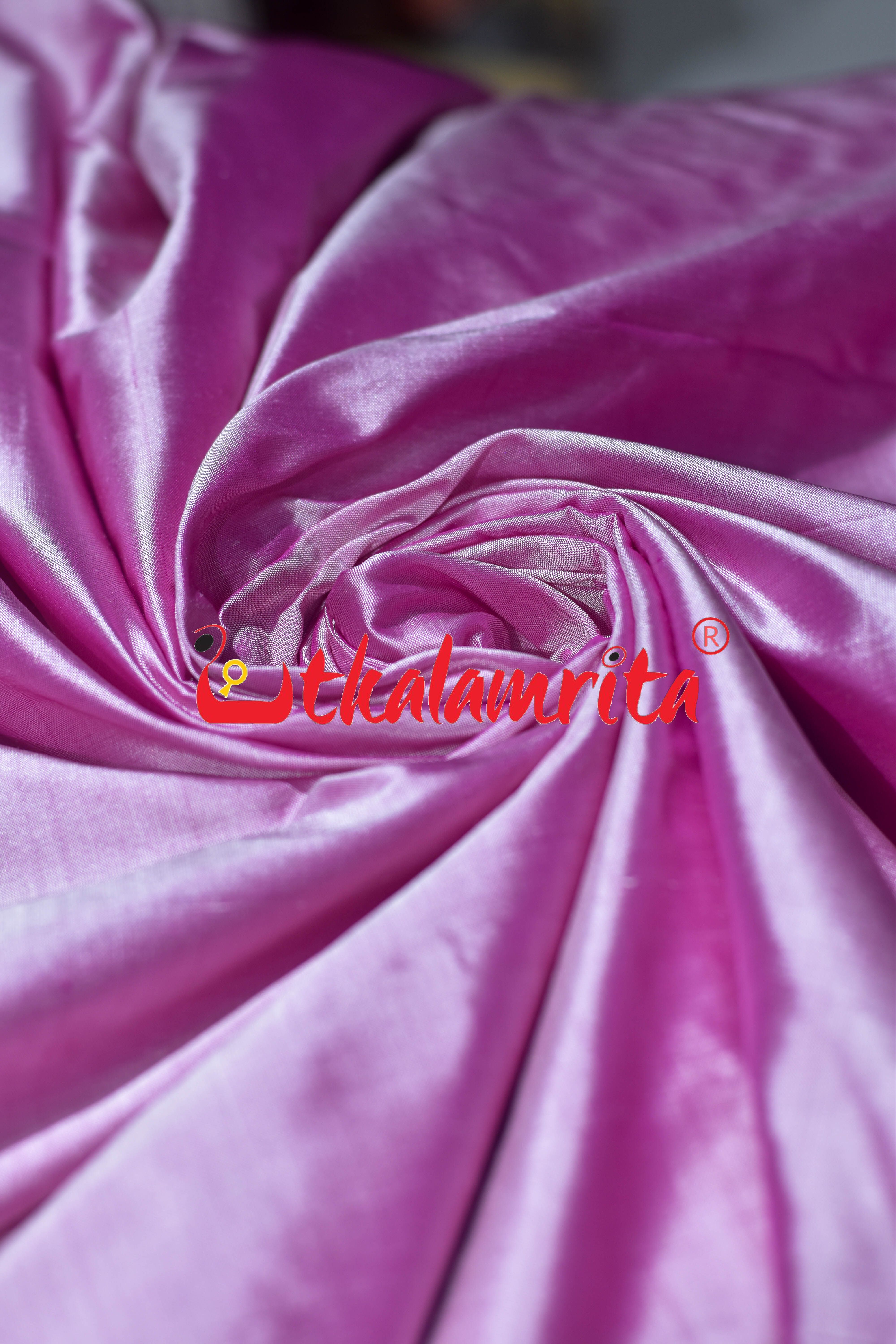 Light Pink Plain Silk (Fabric)