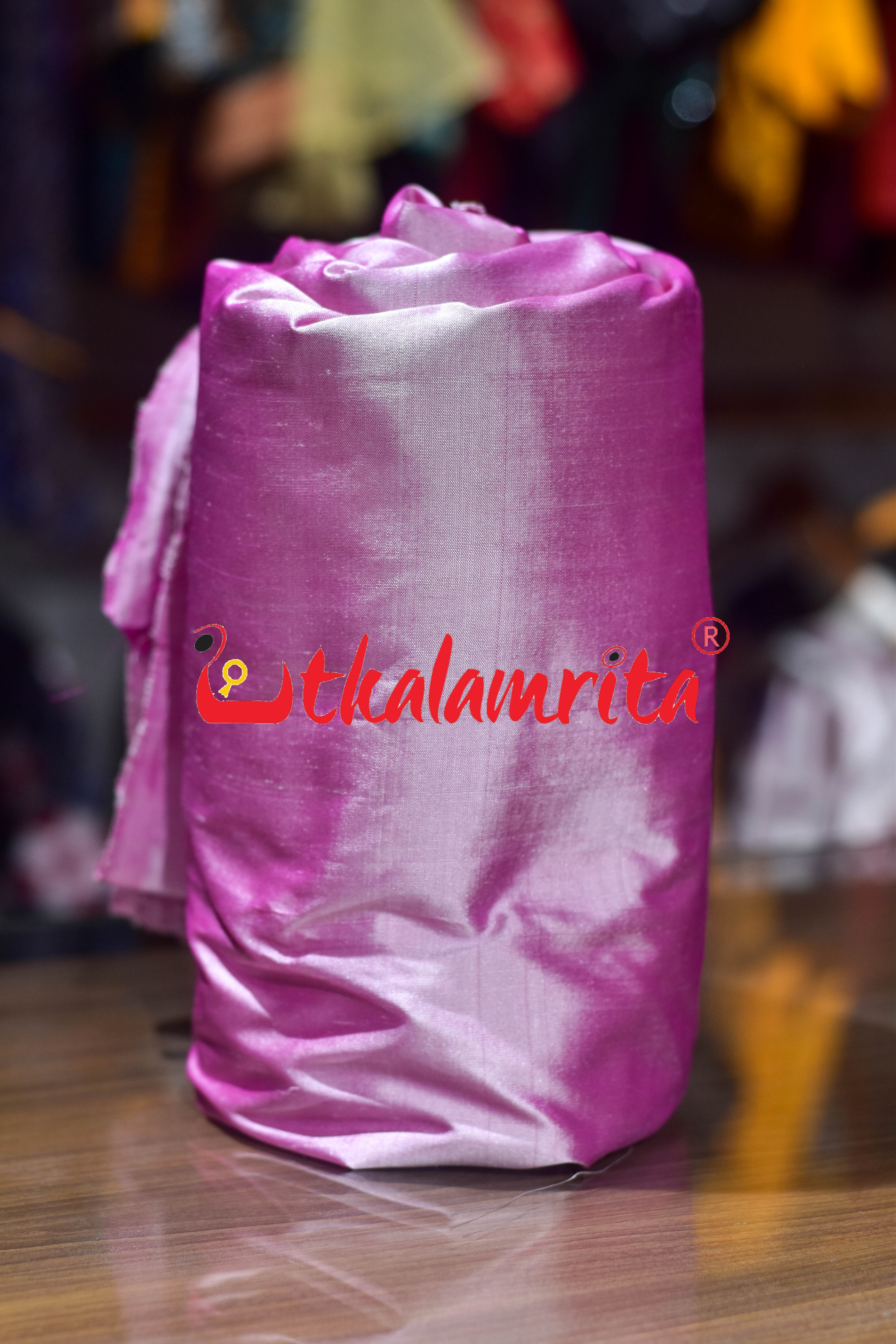 Light Pink Plain Silk (Fabric)