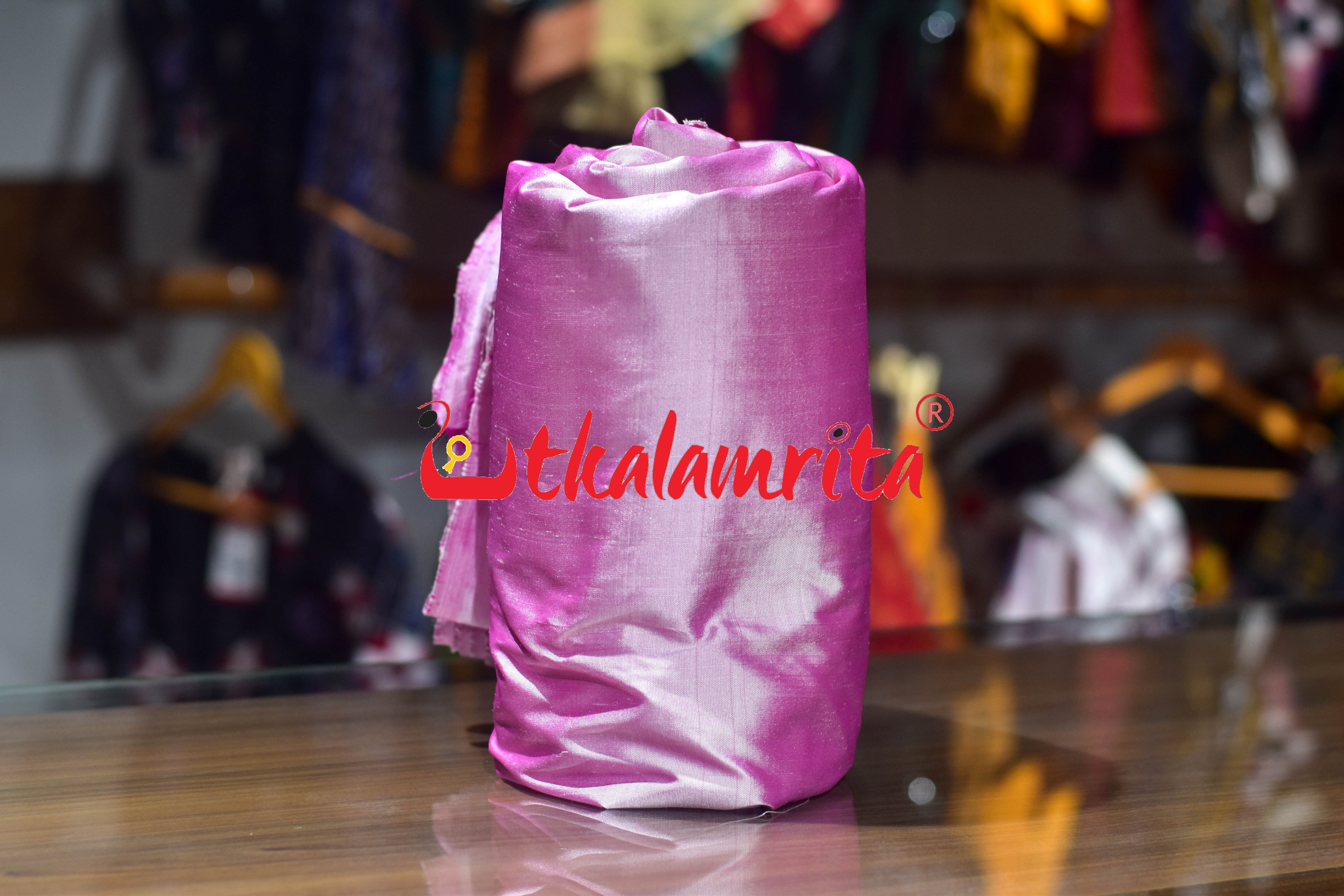 Light Pink Plain Silk (Fabric)