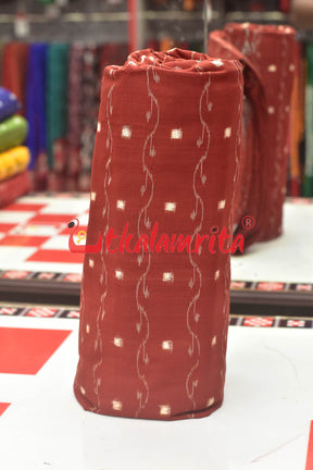 Rust Lahari Sambalpuri Tipa (Fabric)