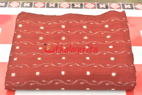 Rust Lahari Sambalpuri Tipa (Fabric)