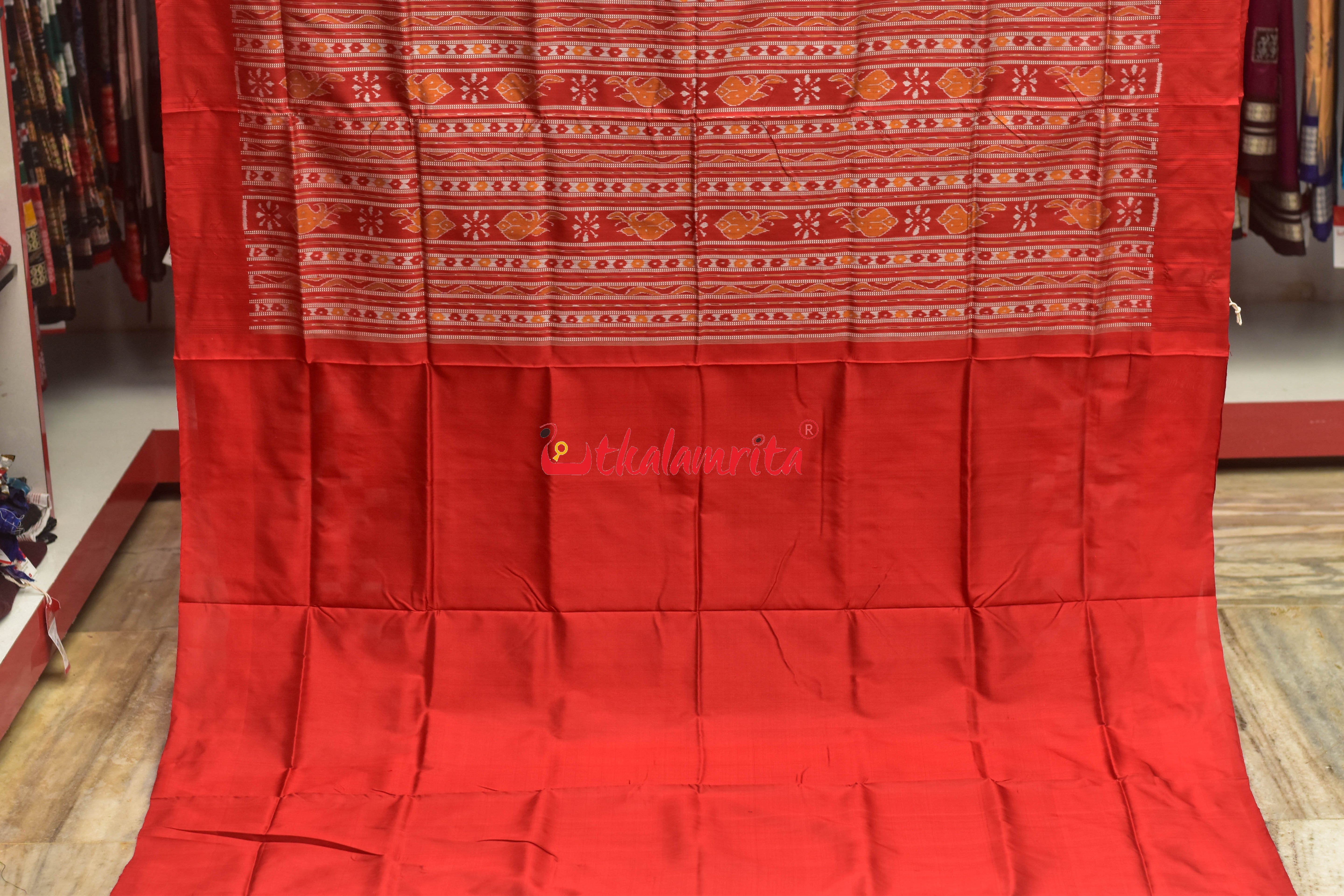Black Pasapali Border Silk Saree
