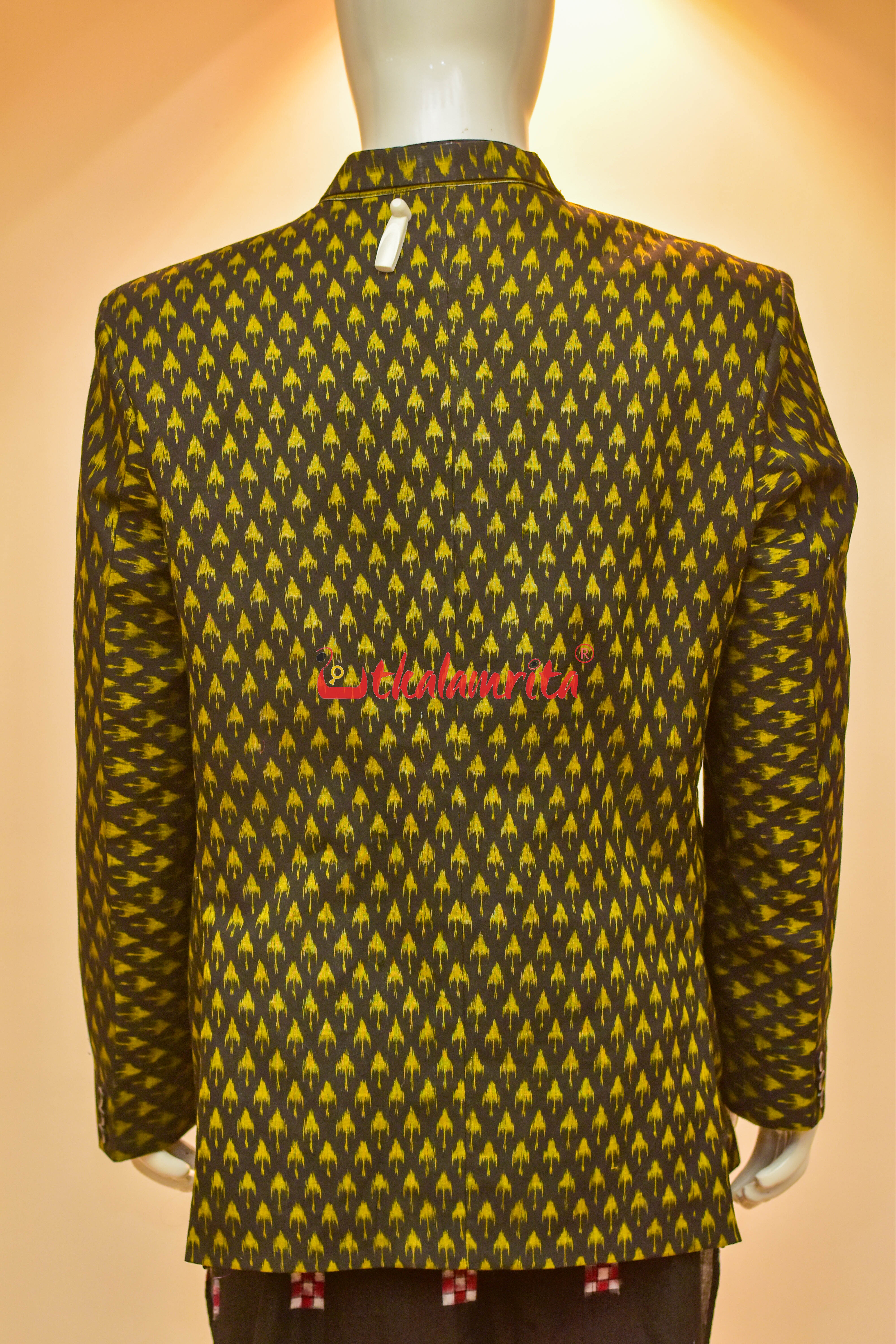 Chhatu Black Mustard (Men's Blazer)