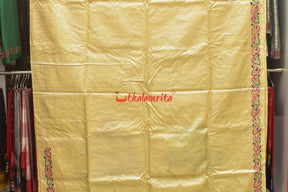 Gosta Bahuda Pattachitra Tussar Silk Saree