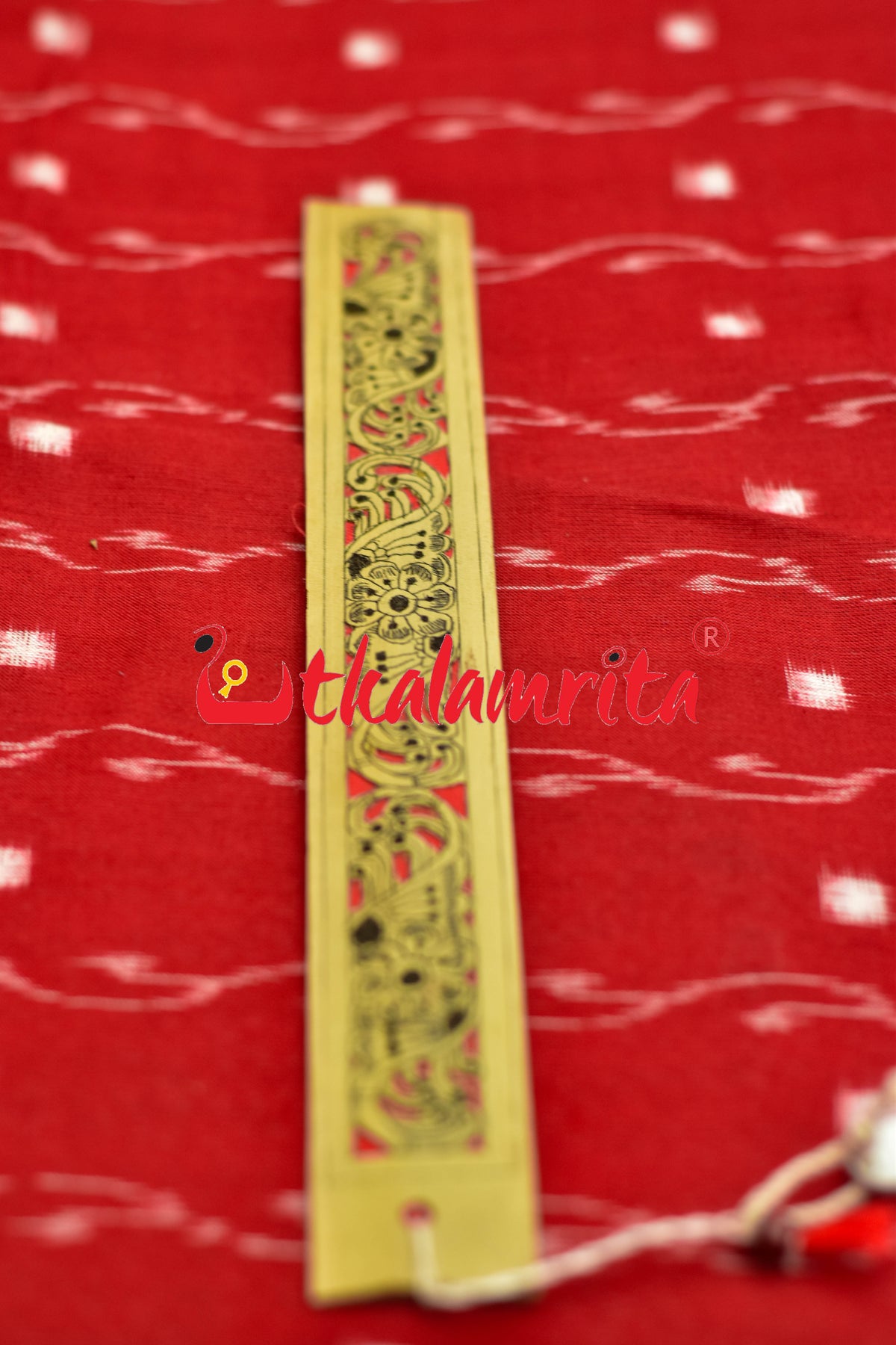 Wave Orange Flower (Talapatra Bookmark)
