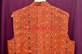 Orange Ikat (Men's Jacket)