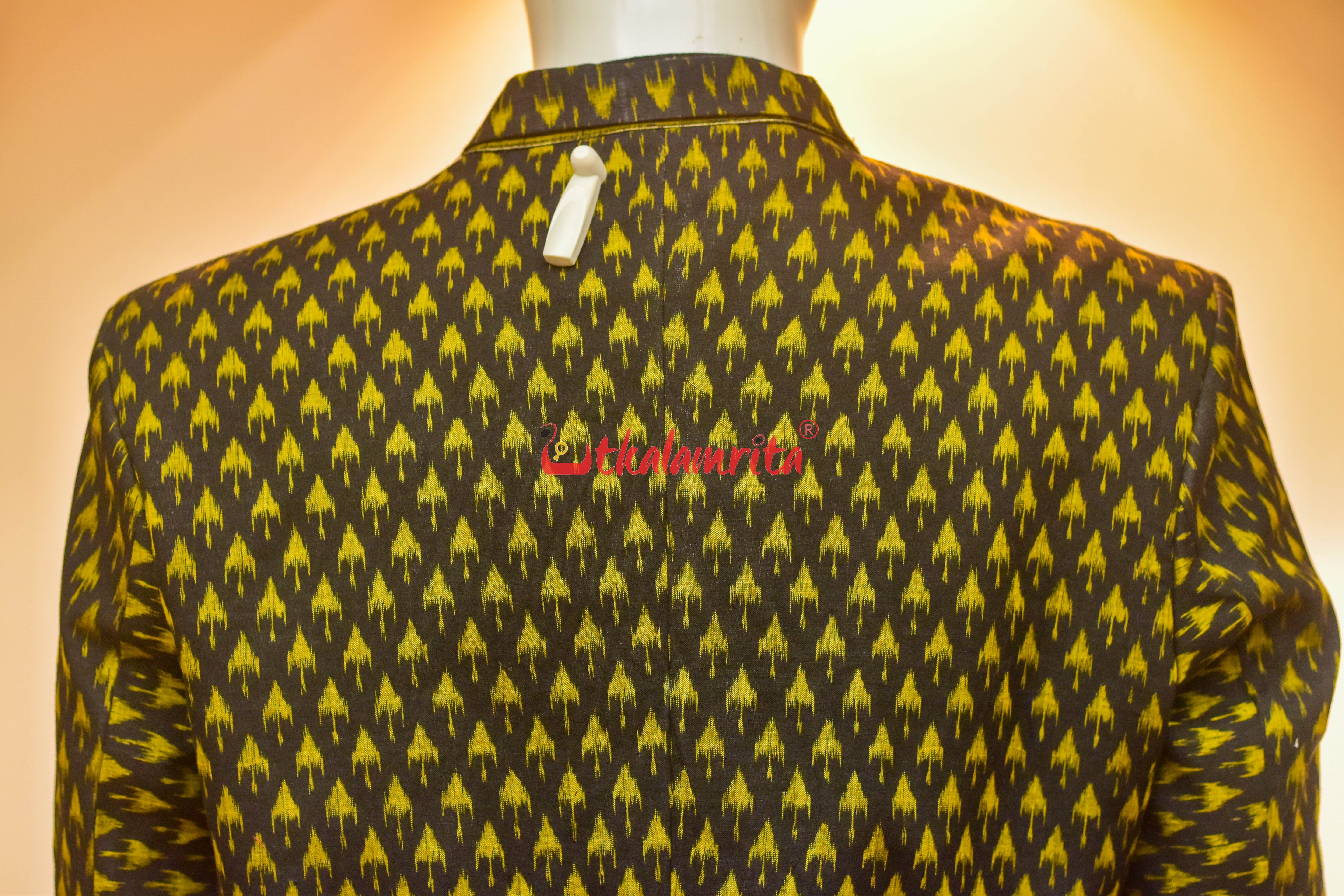 Chhatu Black Mustard (Men's Blazer)