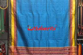 Blue Buti Kathifera Silk Saree