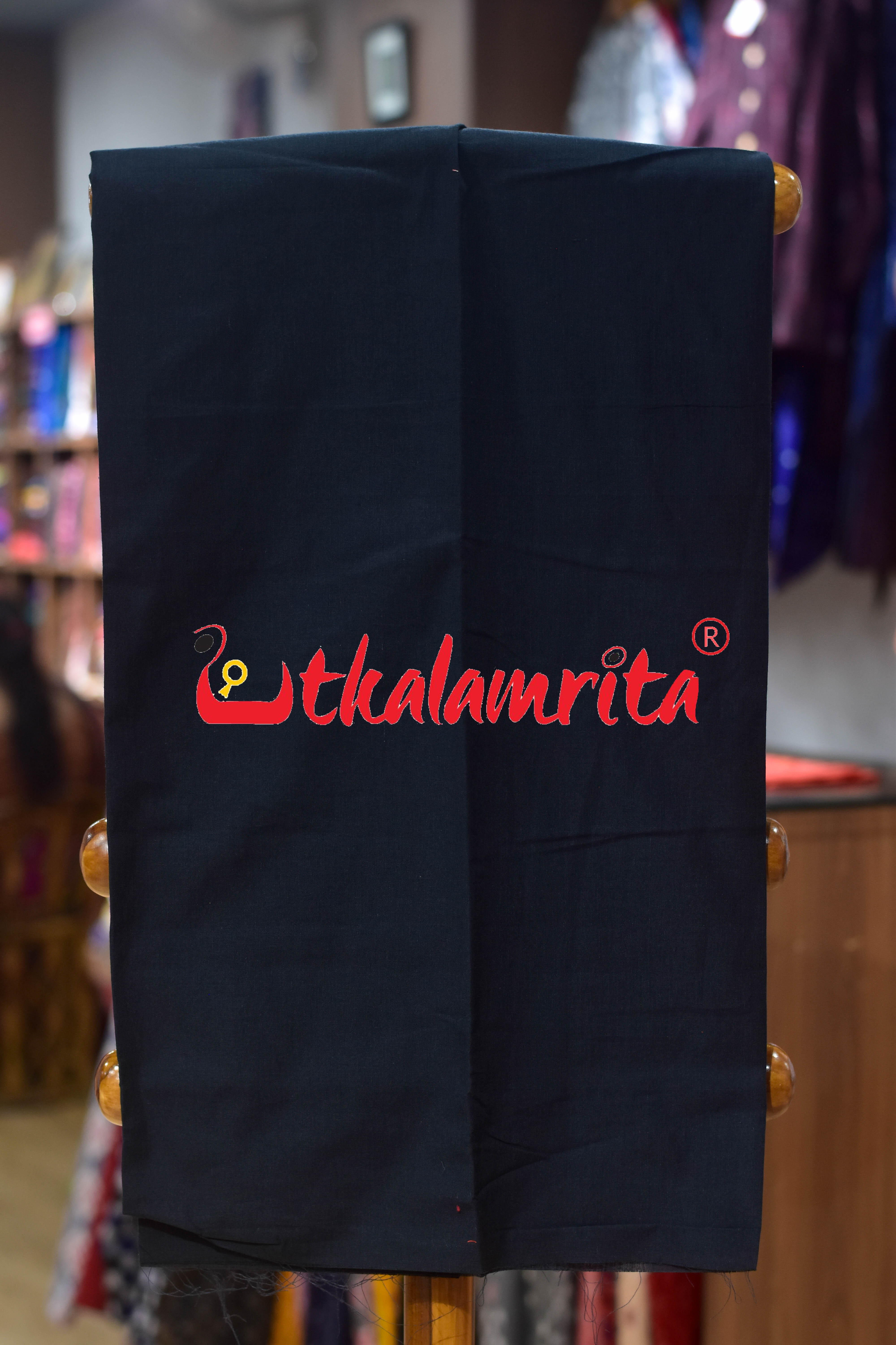 Orange Black Jodi Tribals Cotton Dress Set