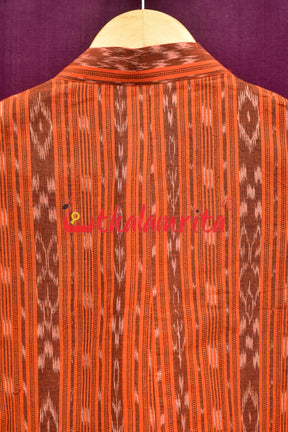 Orange Ikat (Men's Jacket)