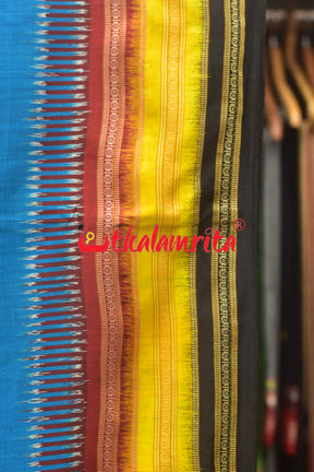 Blue Buti Kathifera Silk Saree