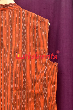 Orange Ikat (Men's Jacket)