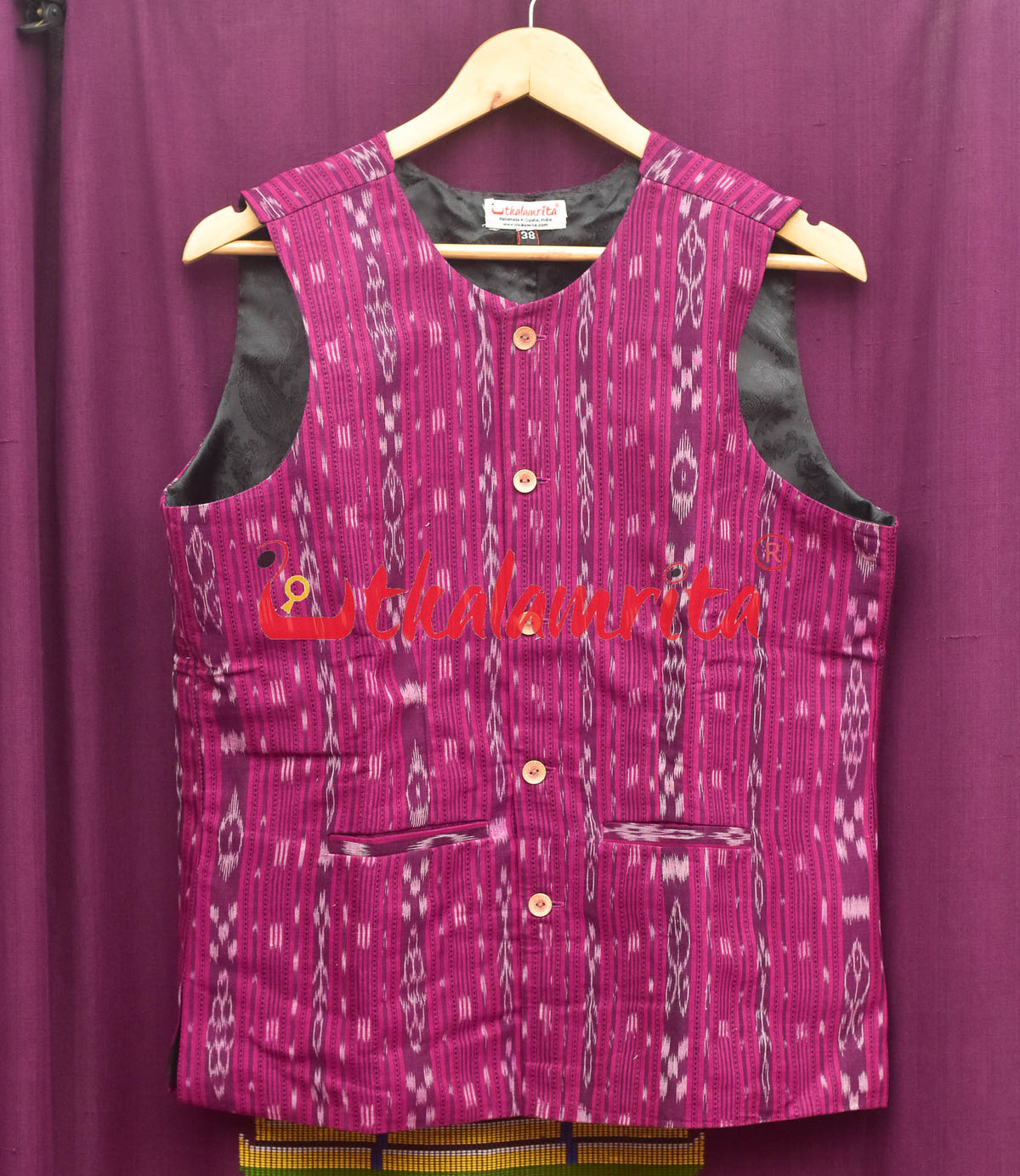 Magenta Ikat (Ladies' Jacket)