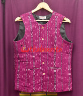 Magenta Ikat (Ladies' Jacket)