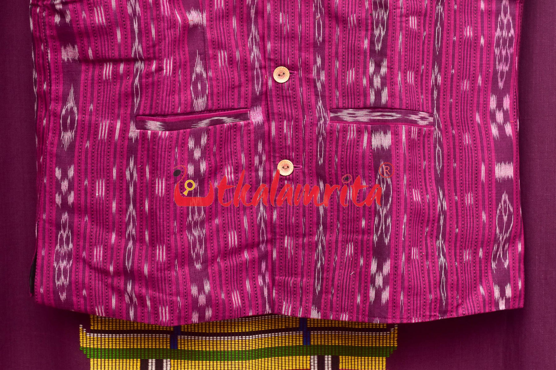 Magenta Ikat (Ladies' Jacket)