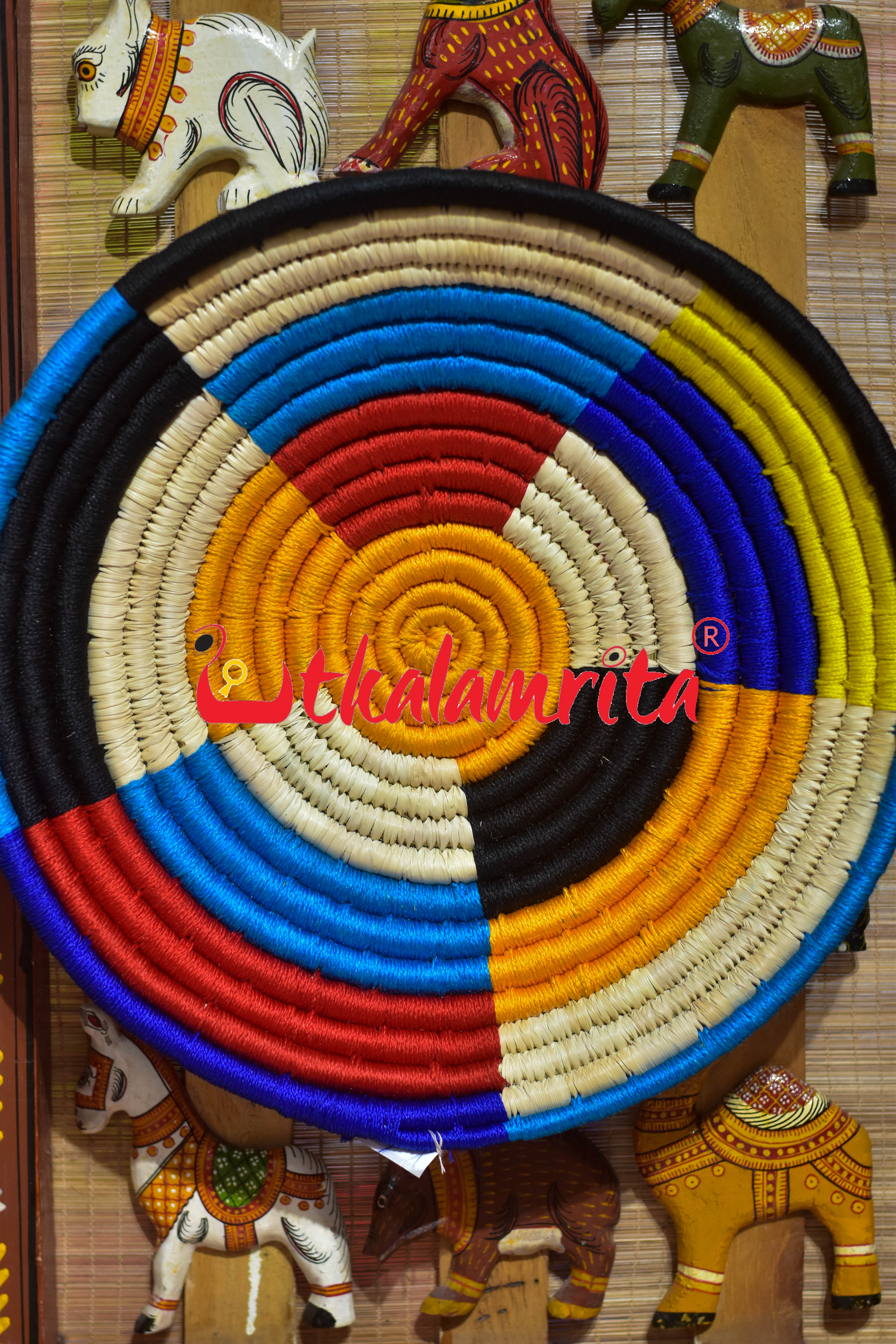 Wall Basket- Multicolor (Large)