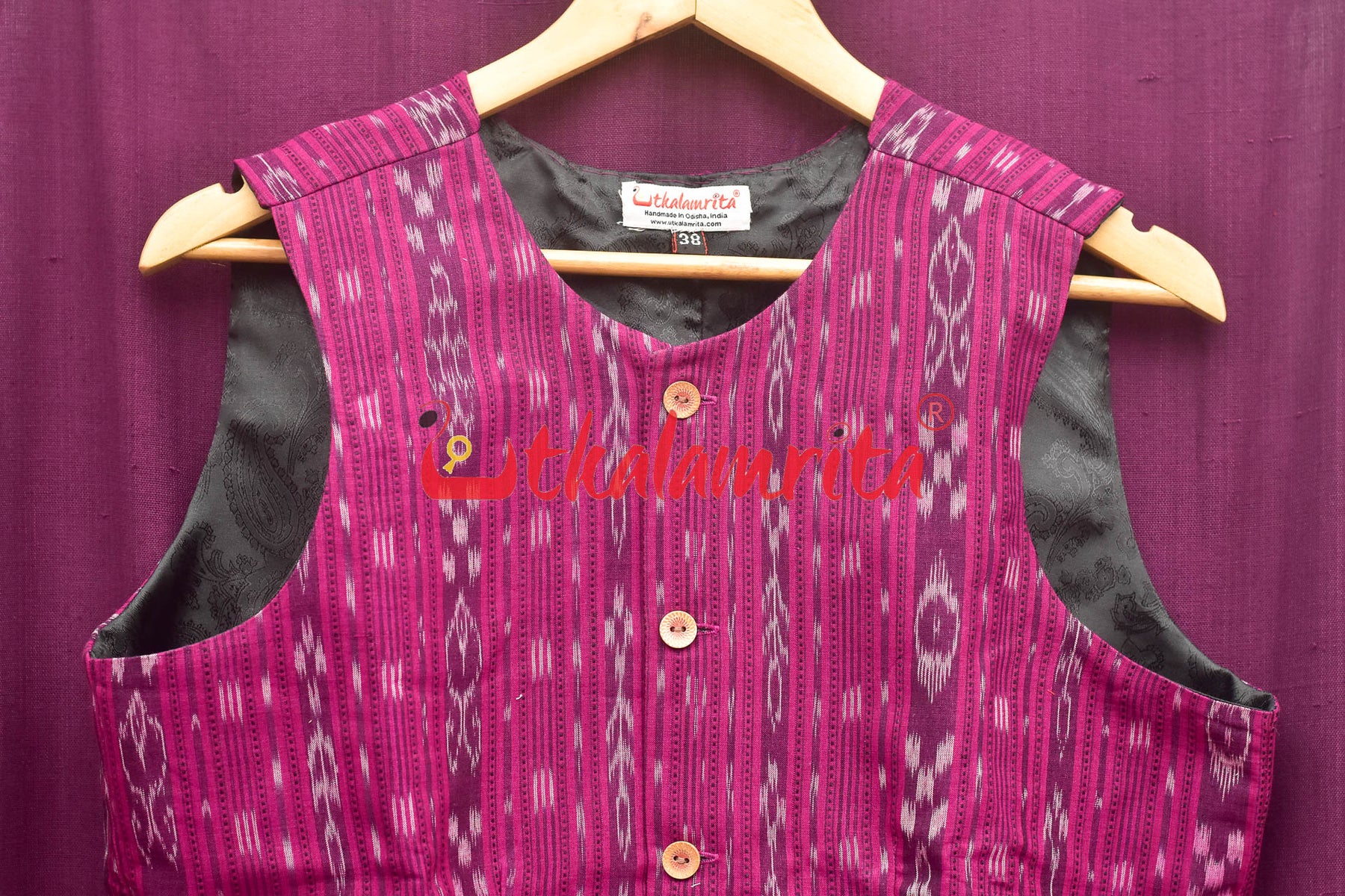 Magenta Ikat (Ladies' Jacket)