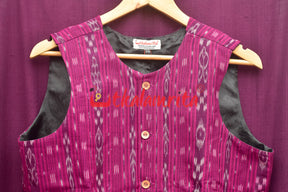 Magenta Ikat (Ladies' Jacket)