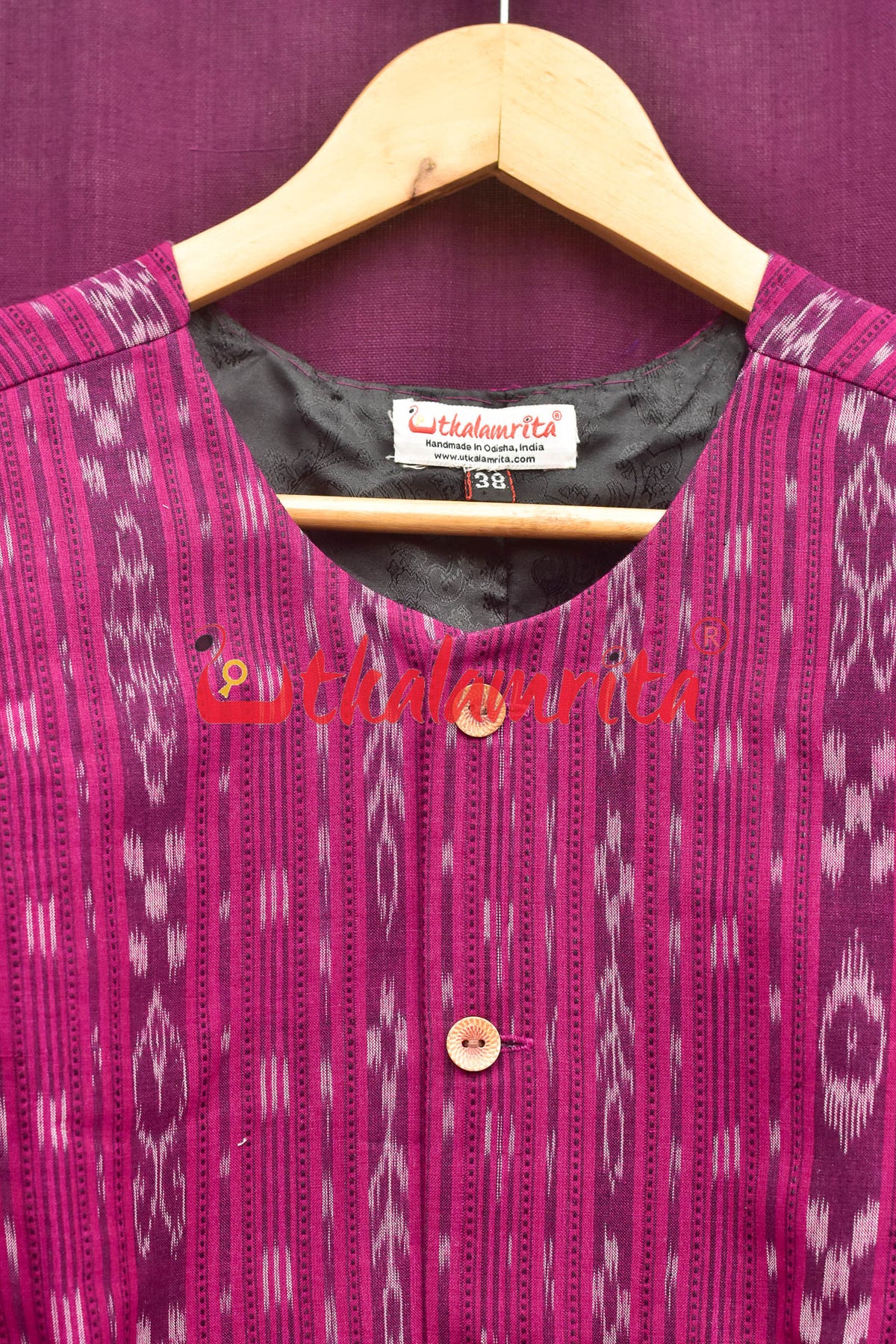 Magenta Ikat (Ladies' Jacket)