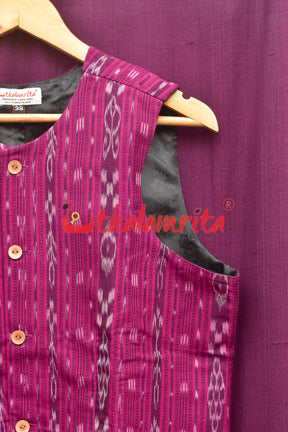 Magenta Ikat (Ladies' Jacket)