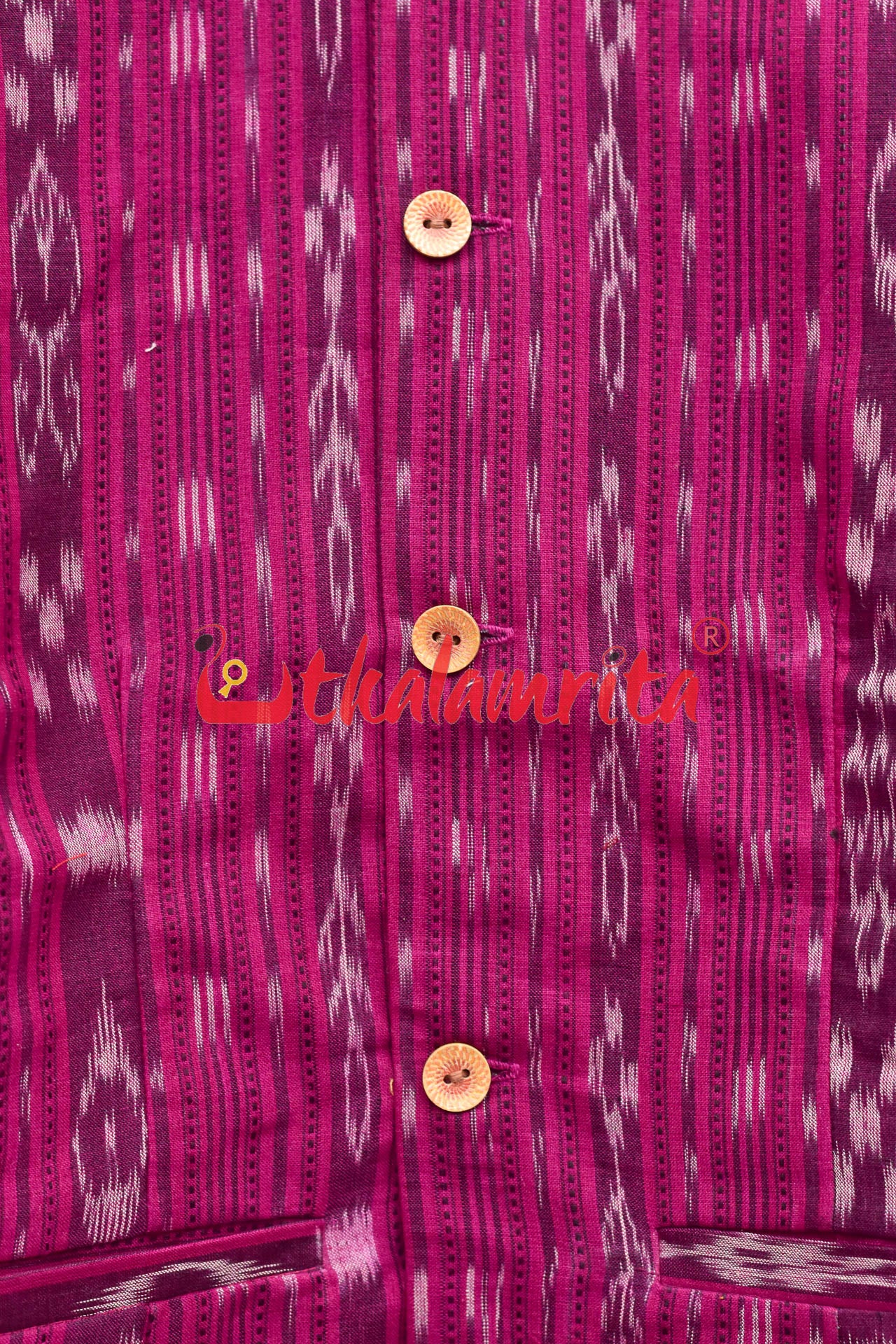 Magenta Ikat (Ladies' Jacket)