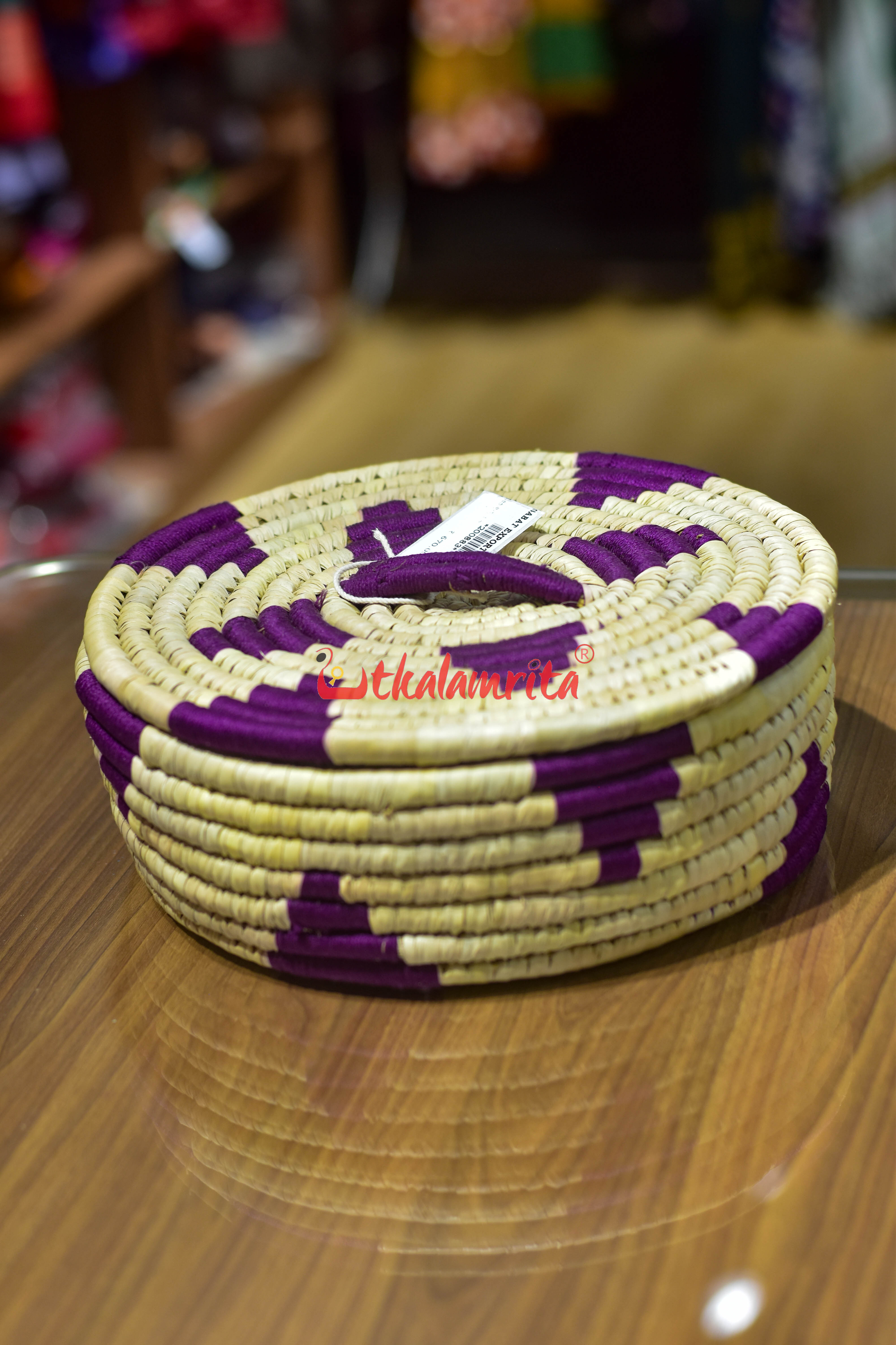 Leo Sabai Grass Roti Box (Purple)