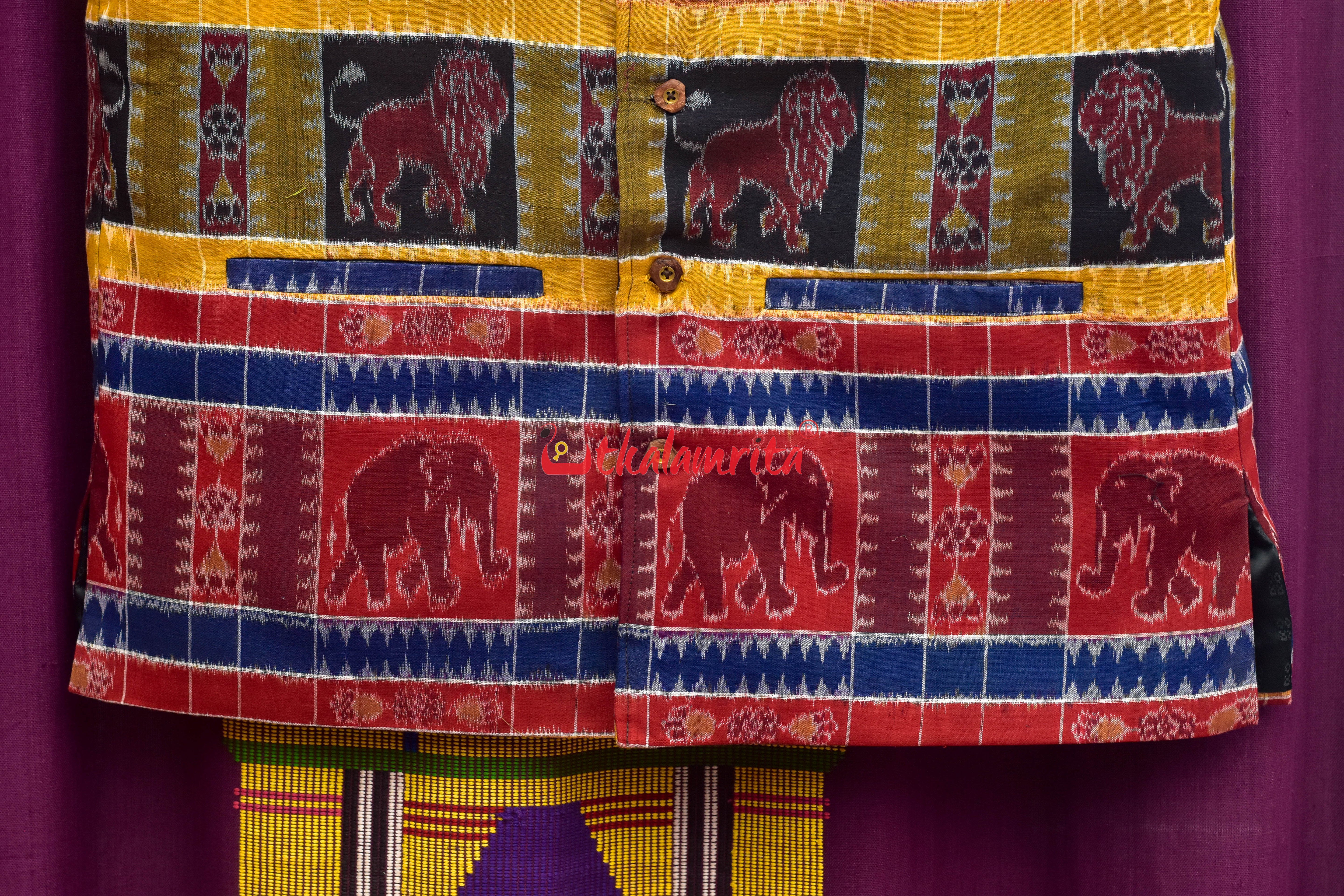 Singha Utkala Laxmi Sambalpuri Cotton (Jacket)